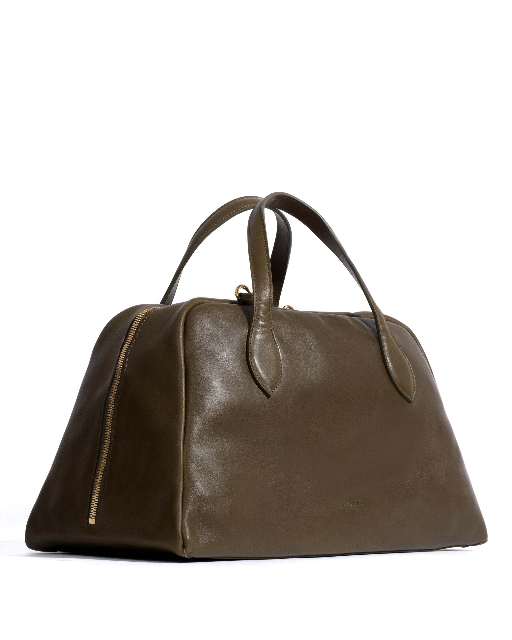 Weekend bowler Vegetal soft calf Forrest green -