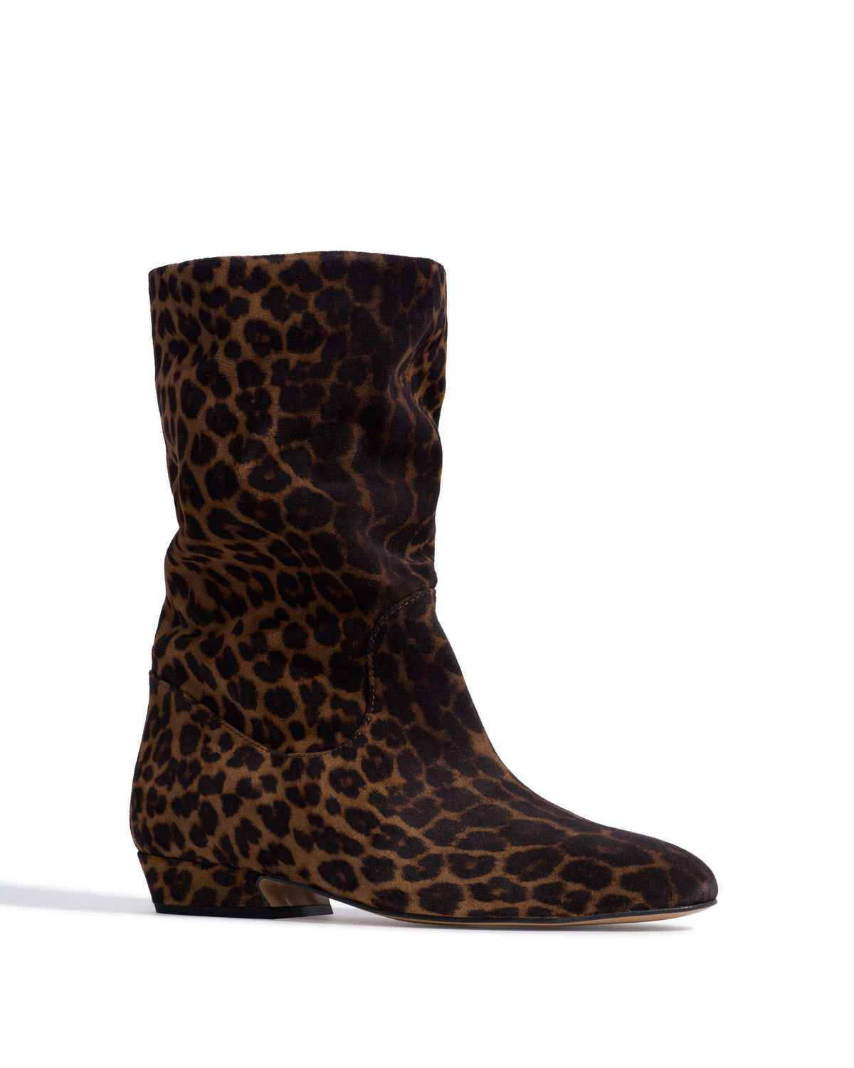 Cacha 25 Calf suede print Leopard