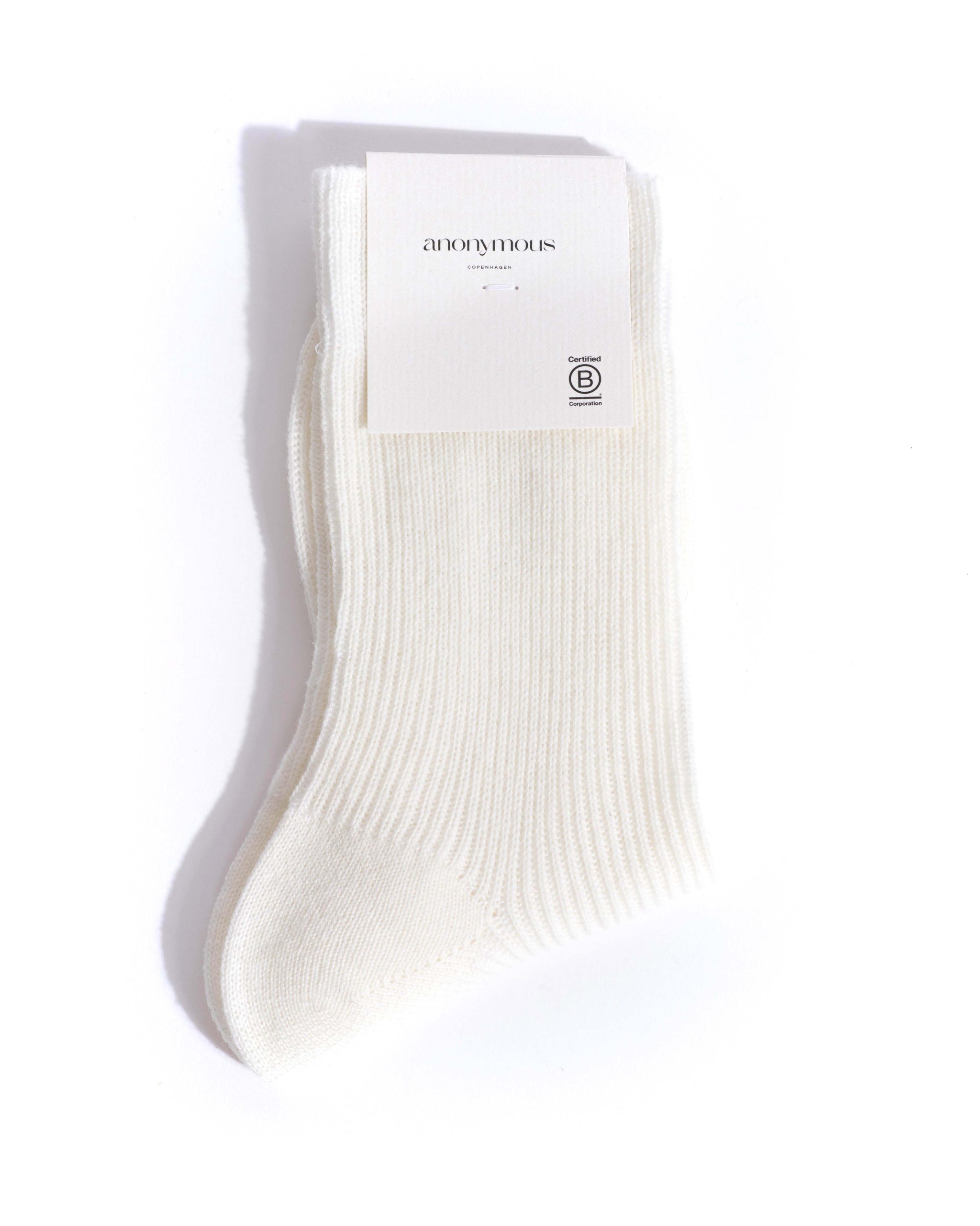 Lanai cashmere socks 70% wool 30% cashmere White sand