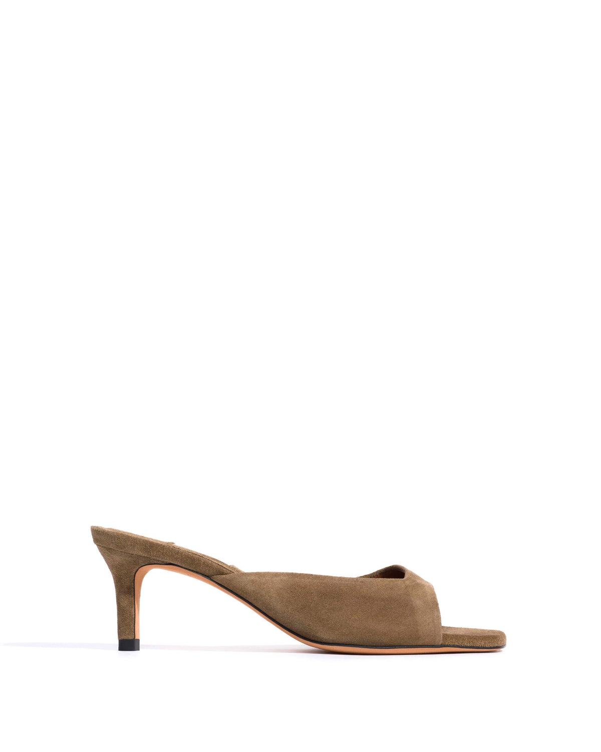 Mazy 55 Calf suede Dried olive