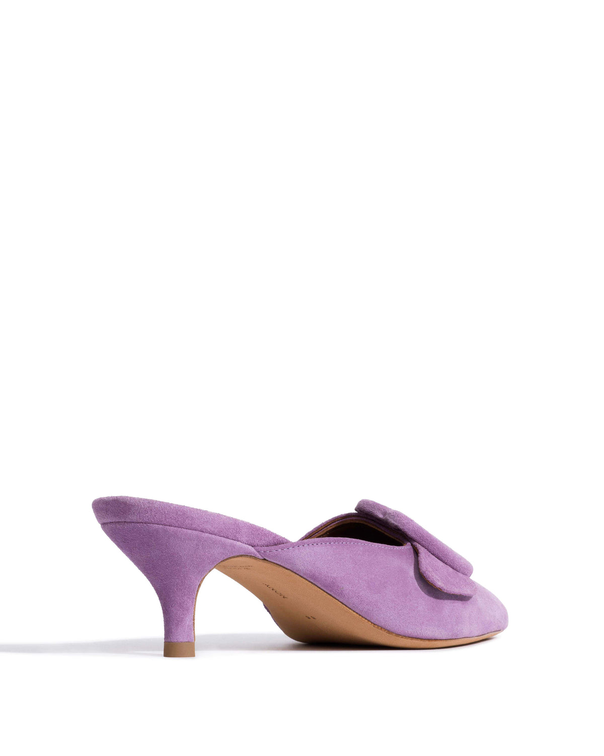 Shila 50 kitten Calf suede Lavender ice