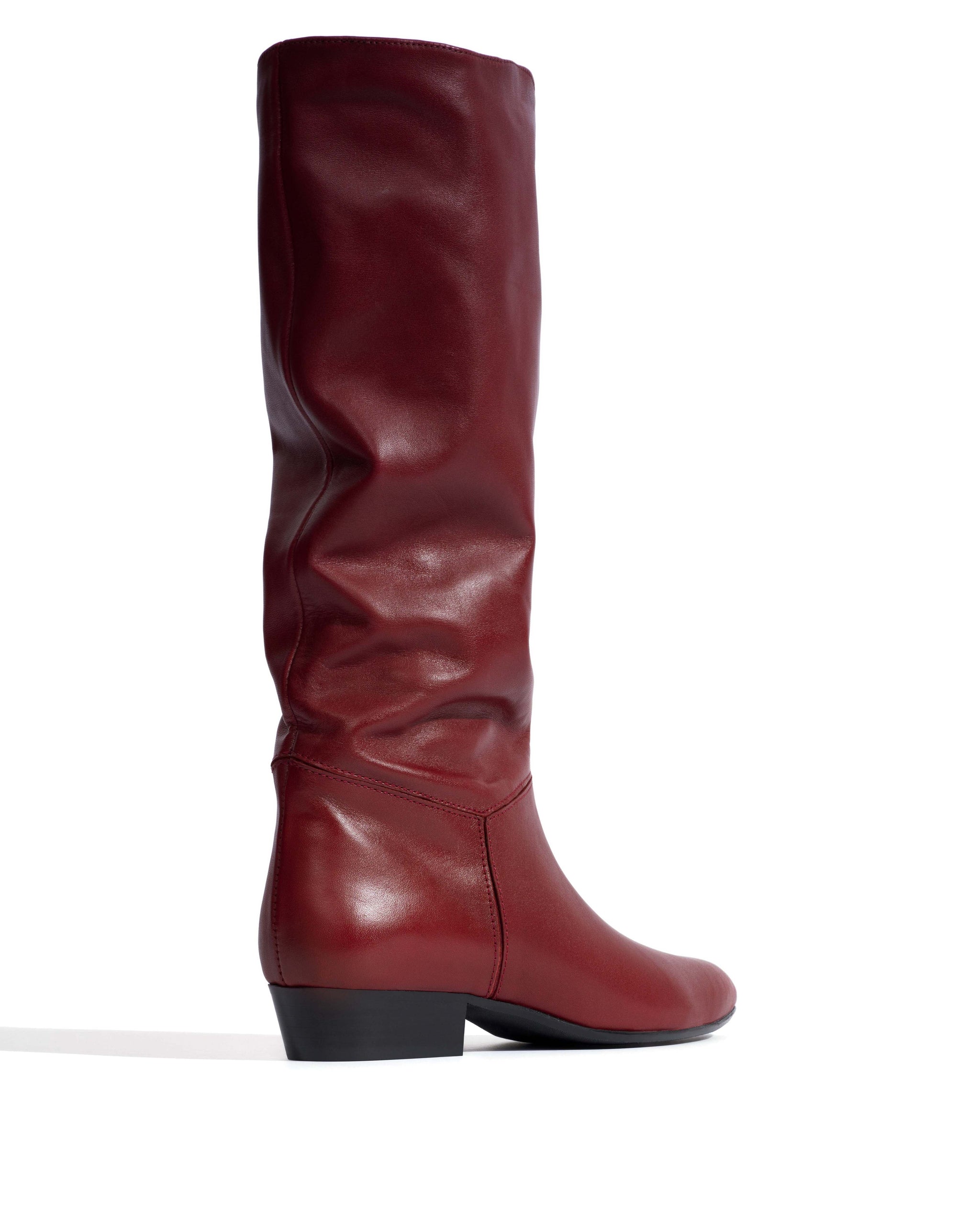 Jasmina 20 Soft calf & suede leather Pomegranate