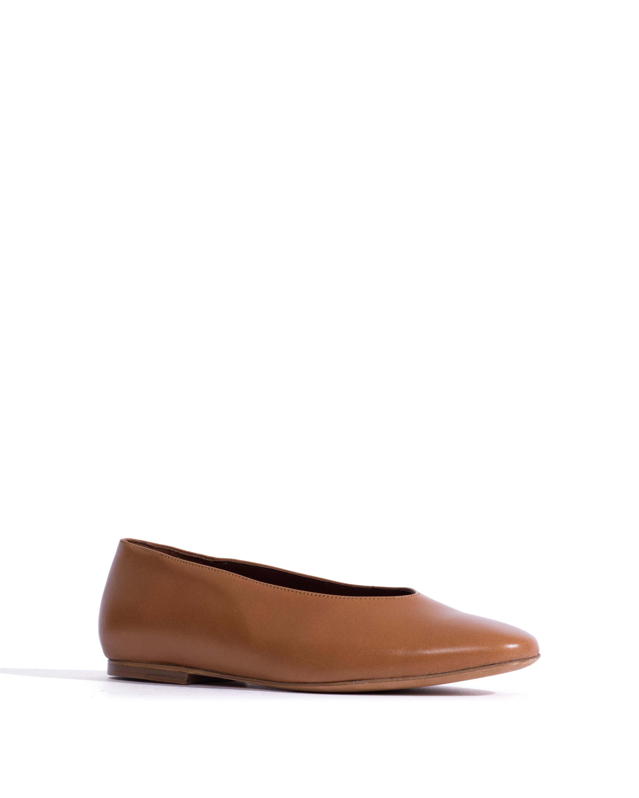 Silja 10 Shiny lamb Caramel - Anonymous Copenhagen Flat sandals