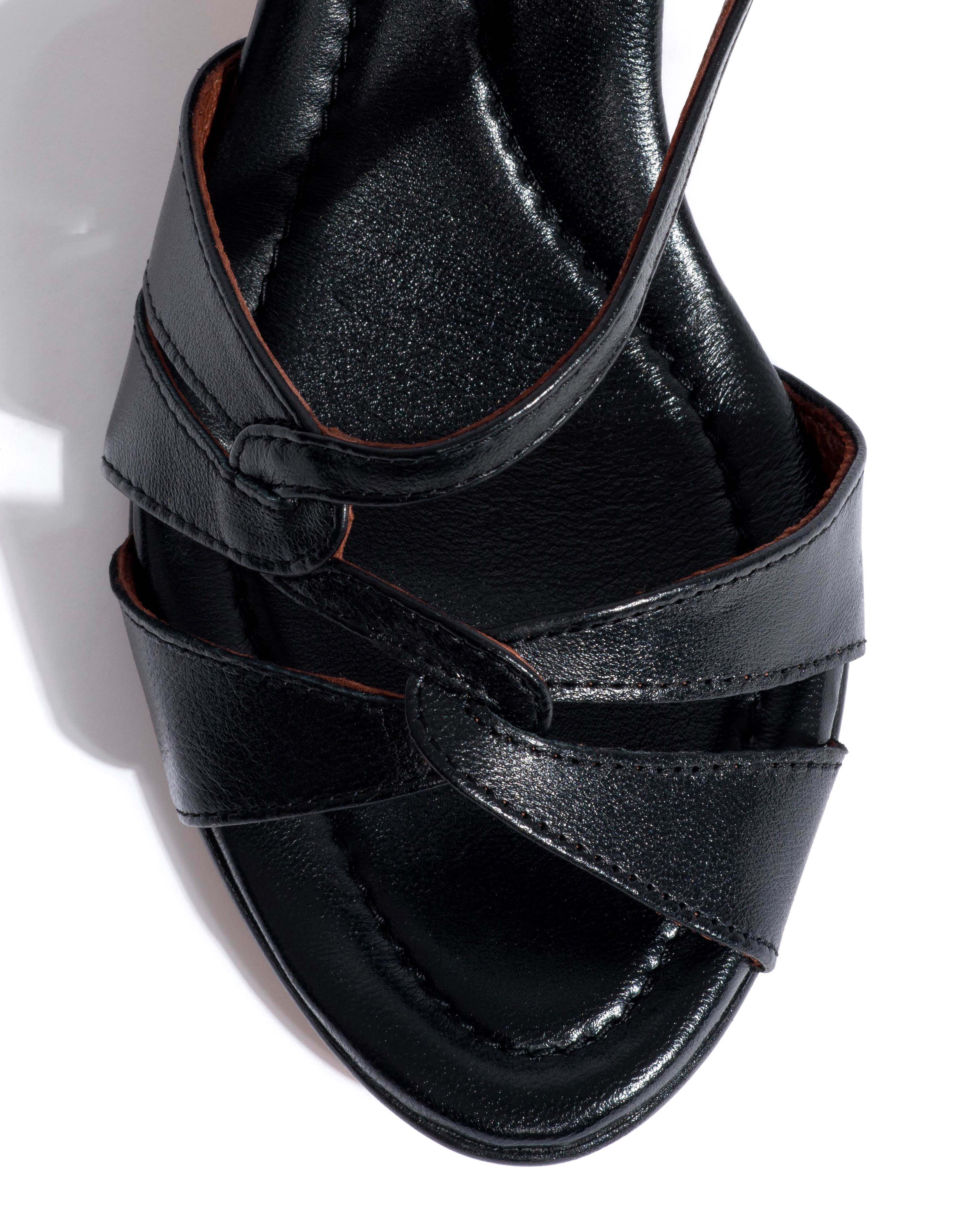 Natasha 50 Shiny lamb Black