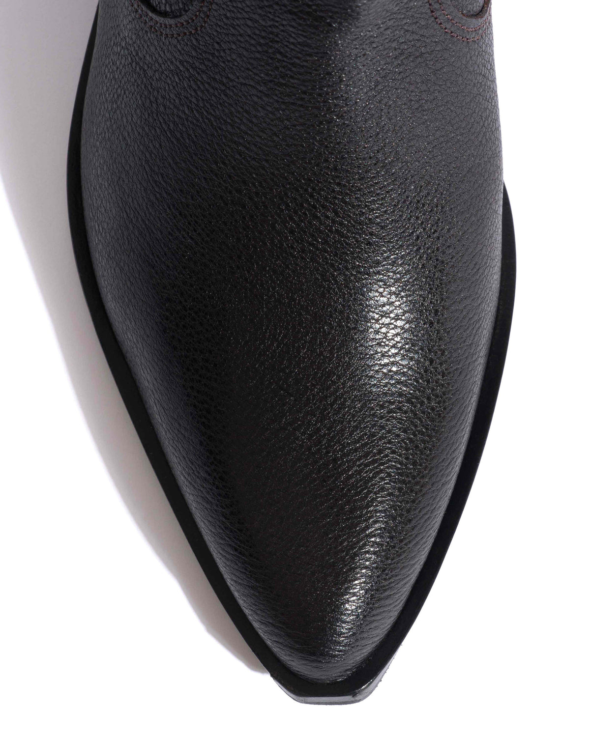 Saseline 35 Natural grain soft calf Espresso brown