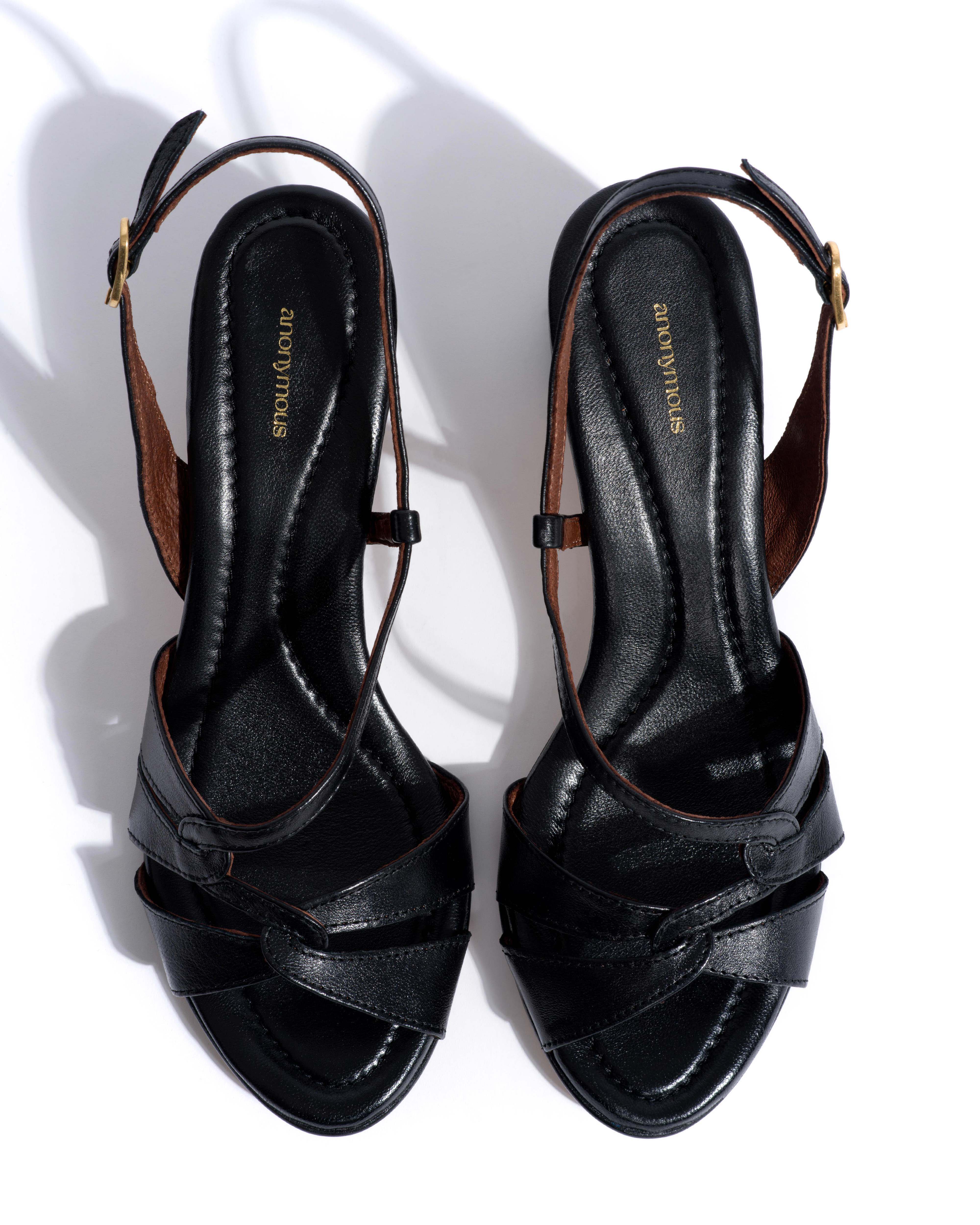 Natasha 50 Shiny lamb Black