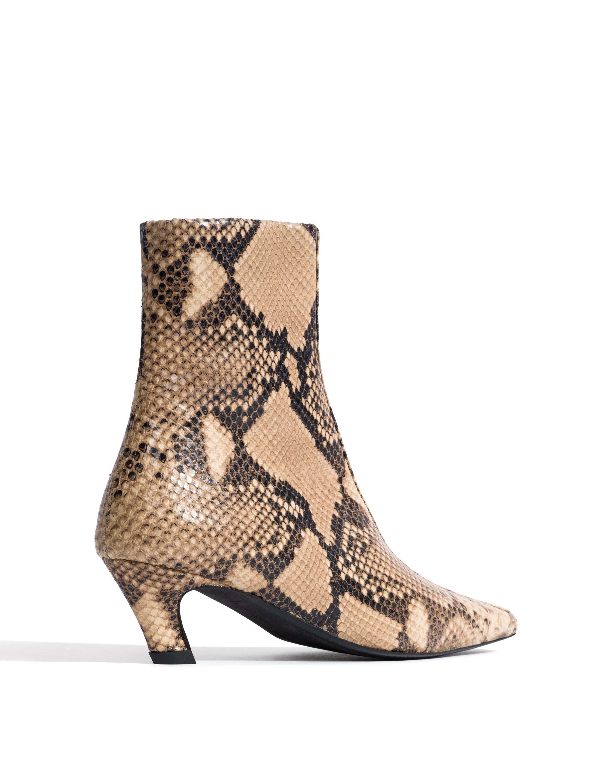 Leyla Snake calf Natural sand