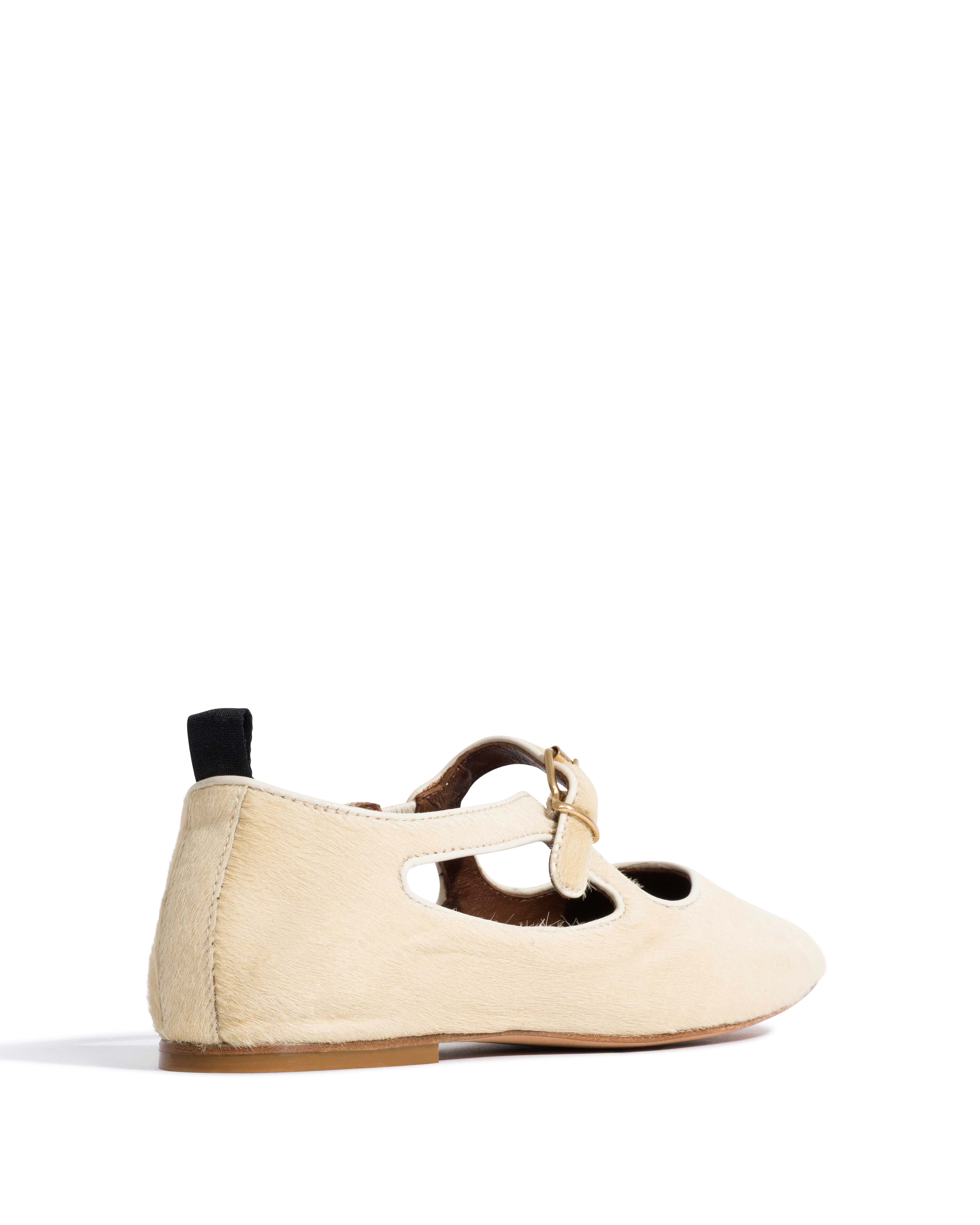 Praise Calf hair Ivory