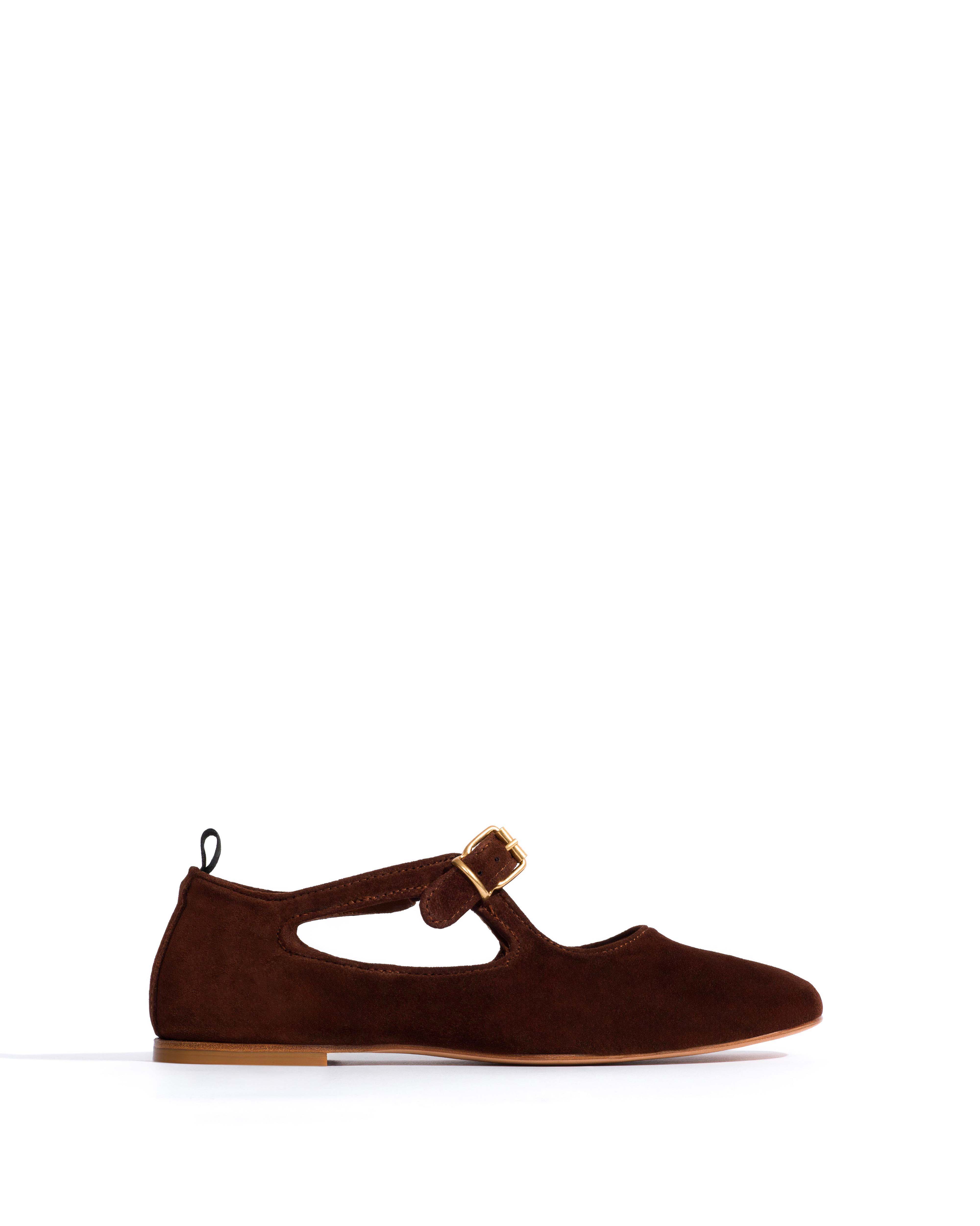 Praise Calf suede Chocolate