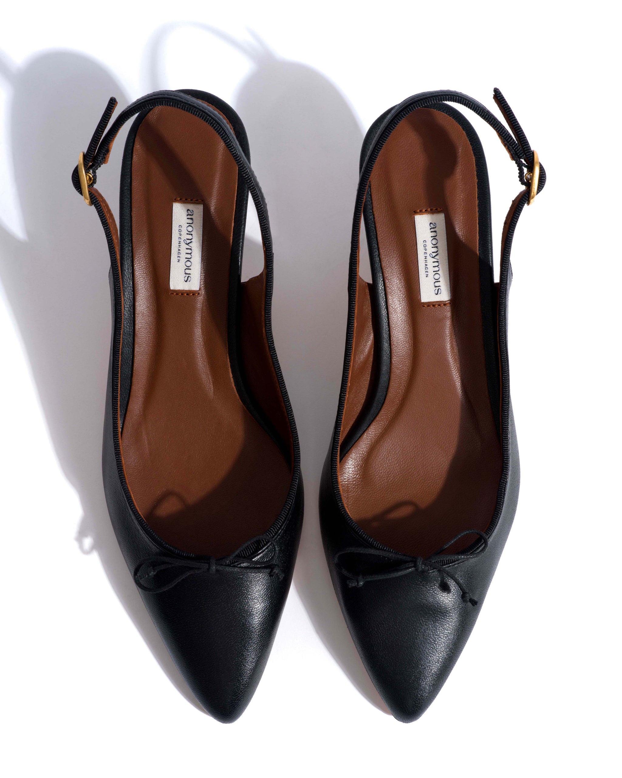 Kasy 50 kitten Shiny lamb Black - Anonymous Copenhagen Heels