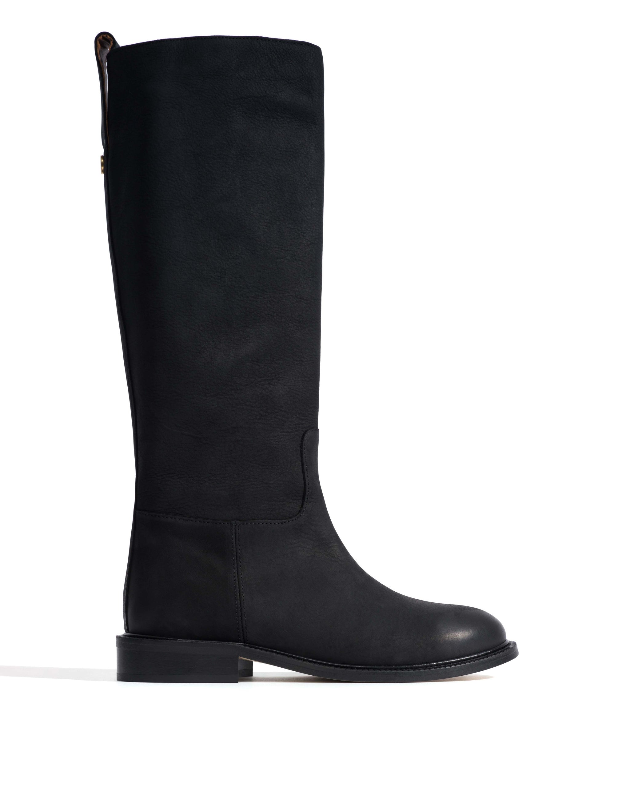 Semih Soft nubuck calf Black