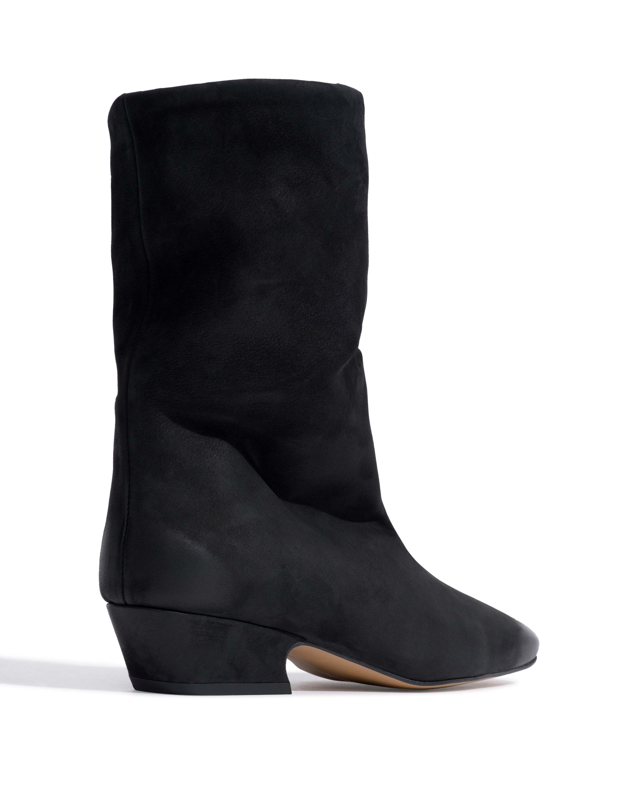 Sloan Soft nubuck calf Black