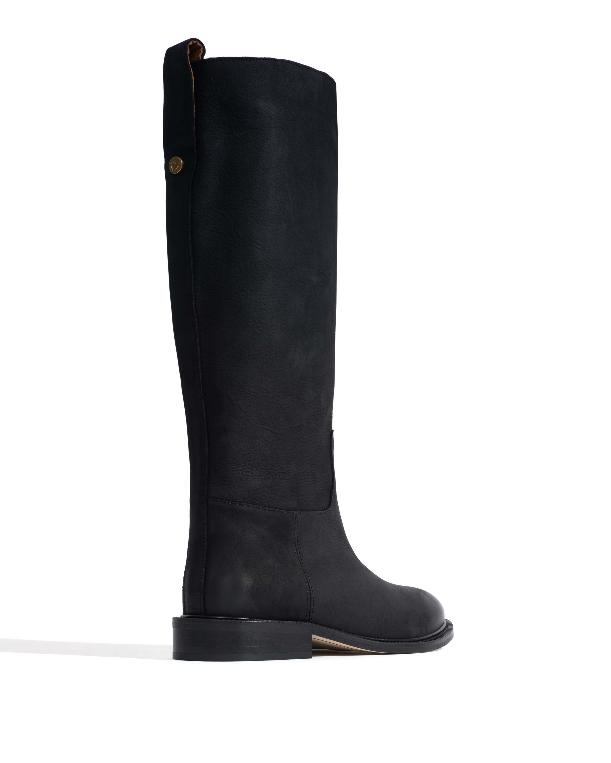 Semih Soft nubuck calf Black