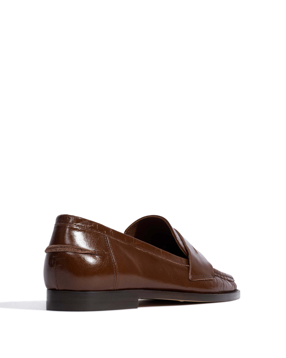 Jesha Crinkled polished goat Caramel brown