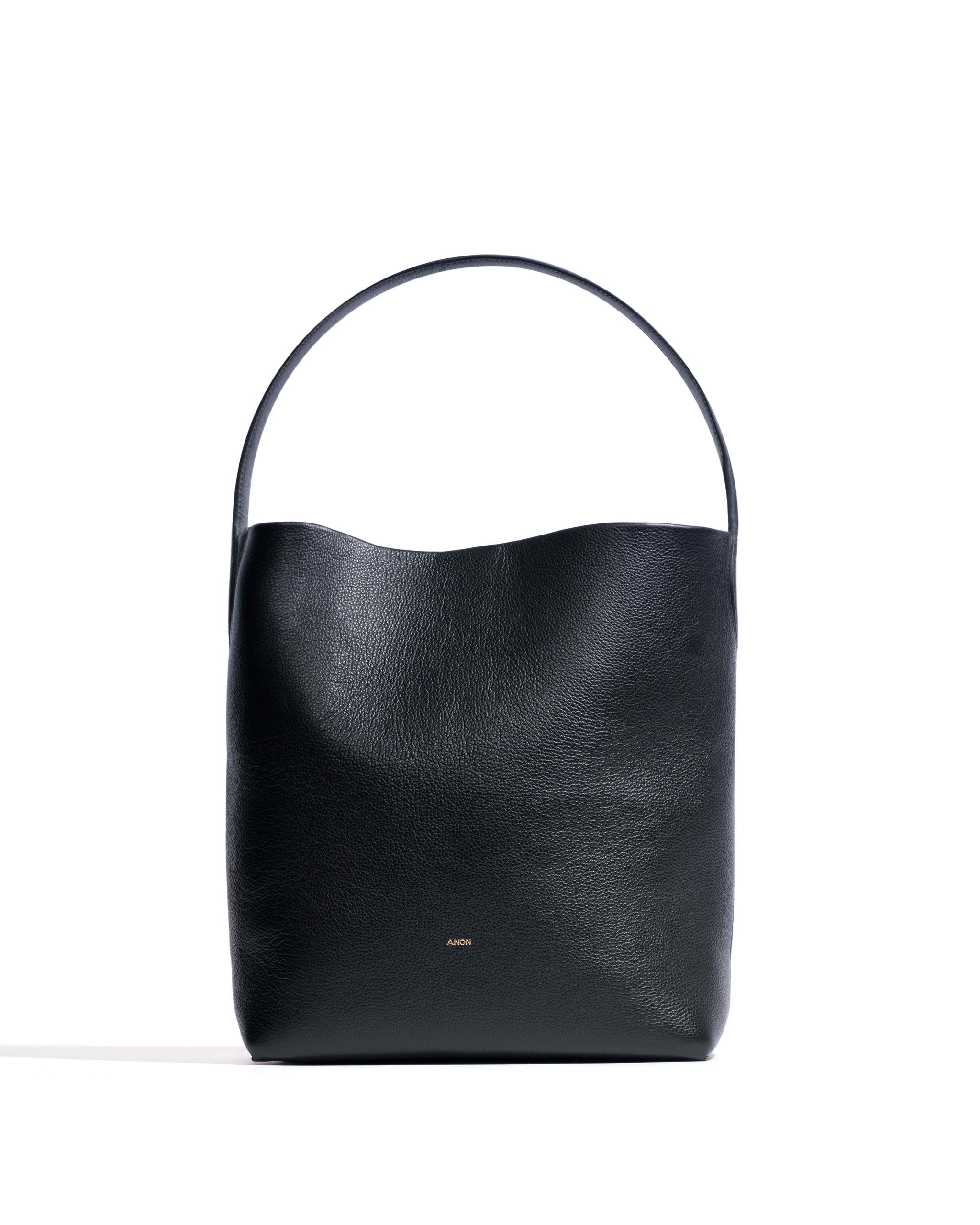 Versa everyday bag Pebbled soft calf Black - Anonymous Copenhagen Bags