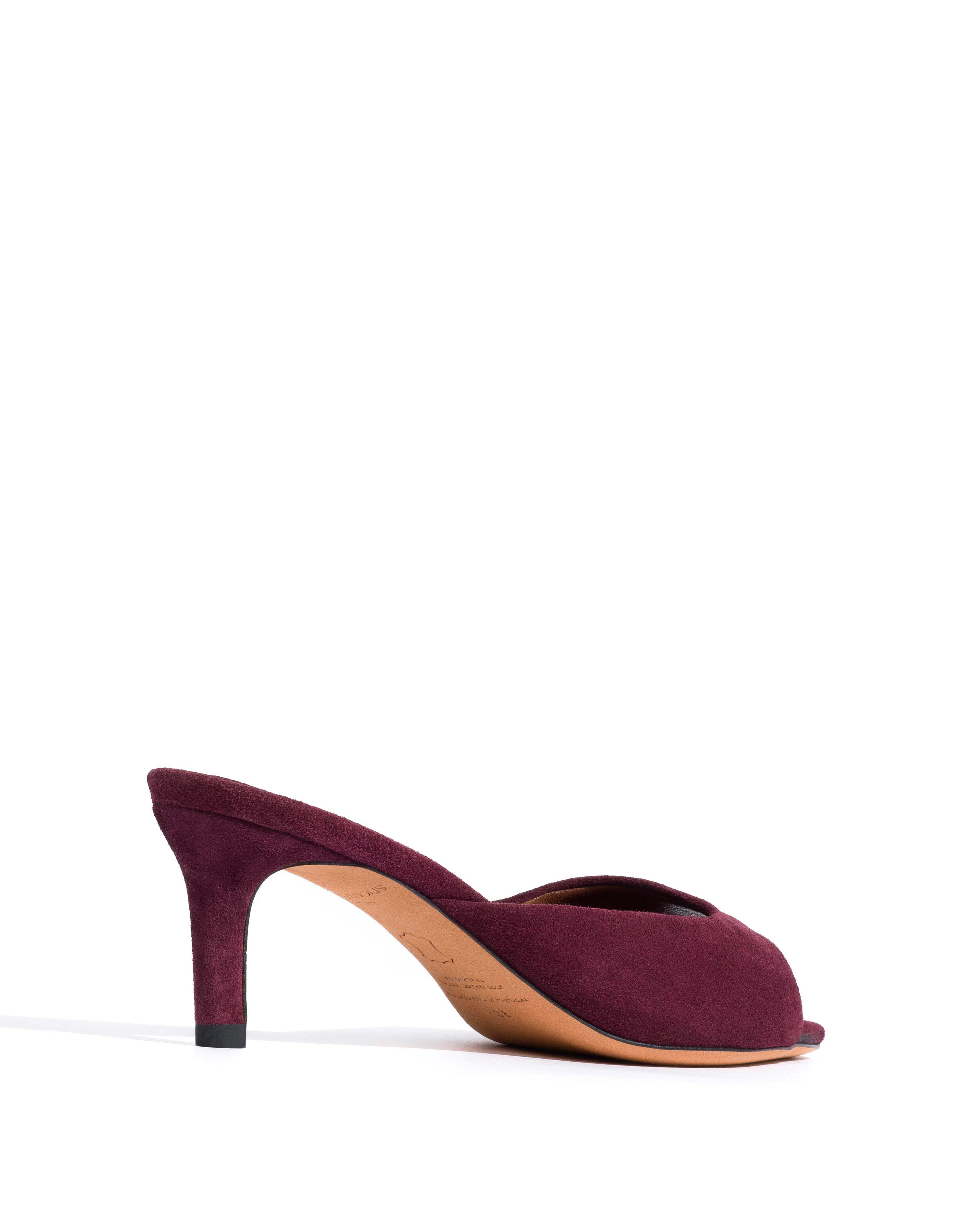Mazy 55 Calf suede Fig purple