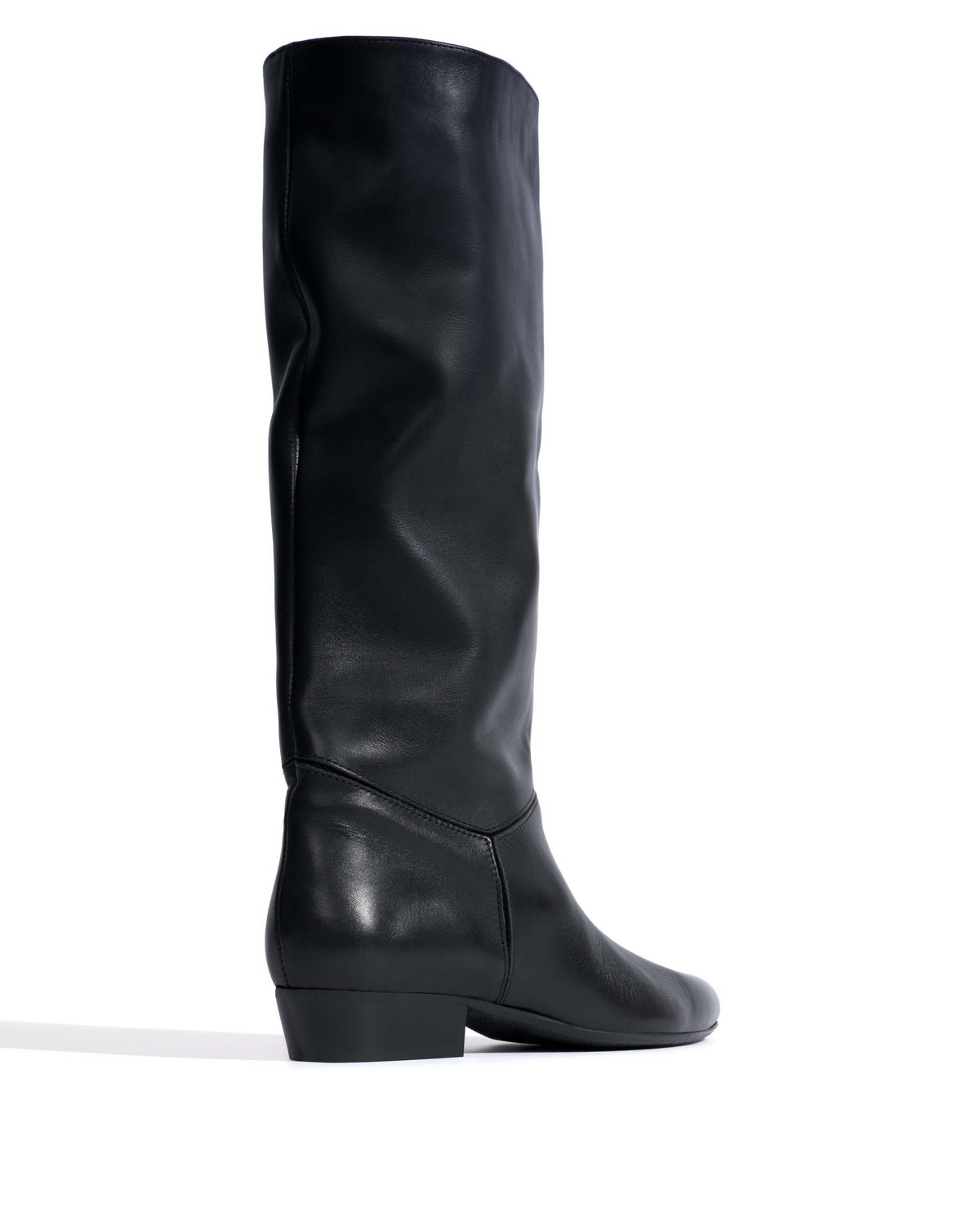 Jasmina 20 Soft calf & suede leather Black
