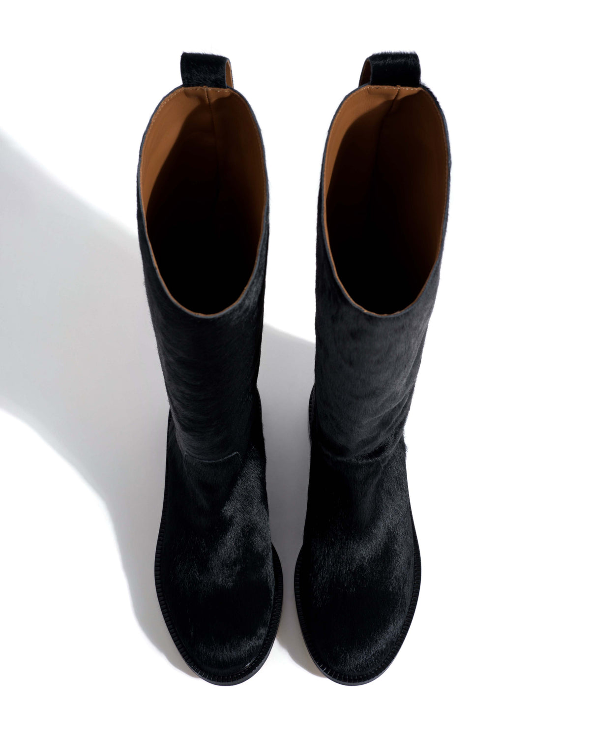 Semih Calf hair Black