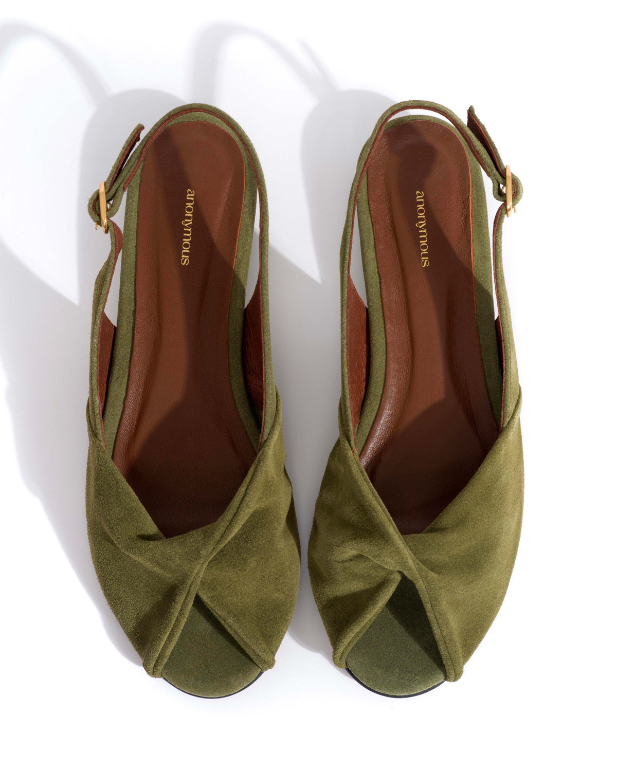 Magda 20 Calf suede Olive green