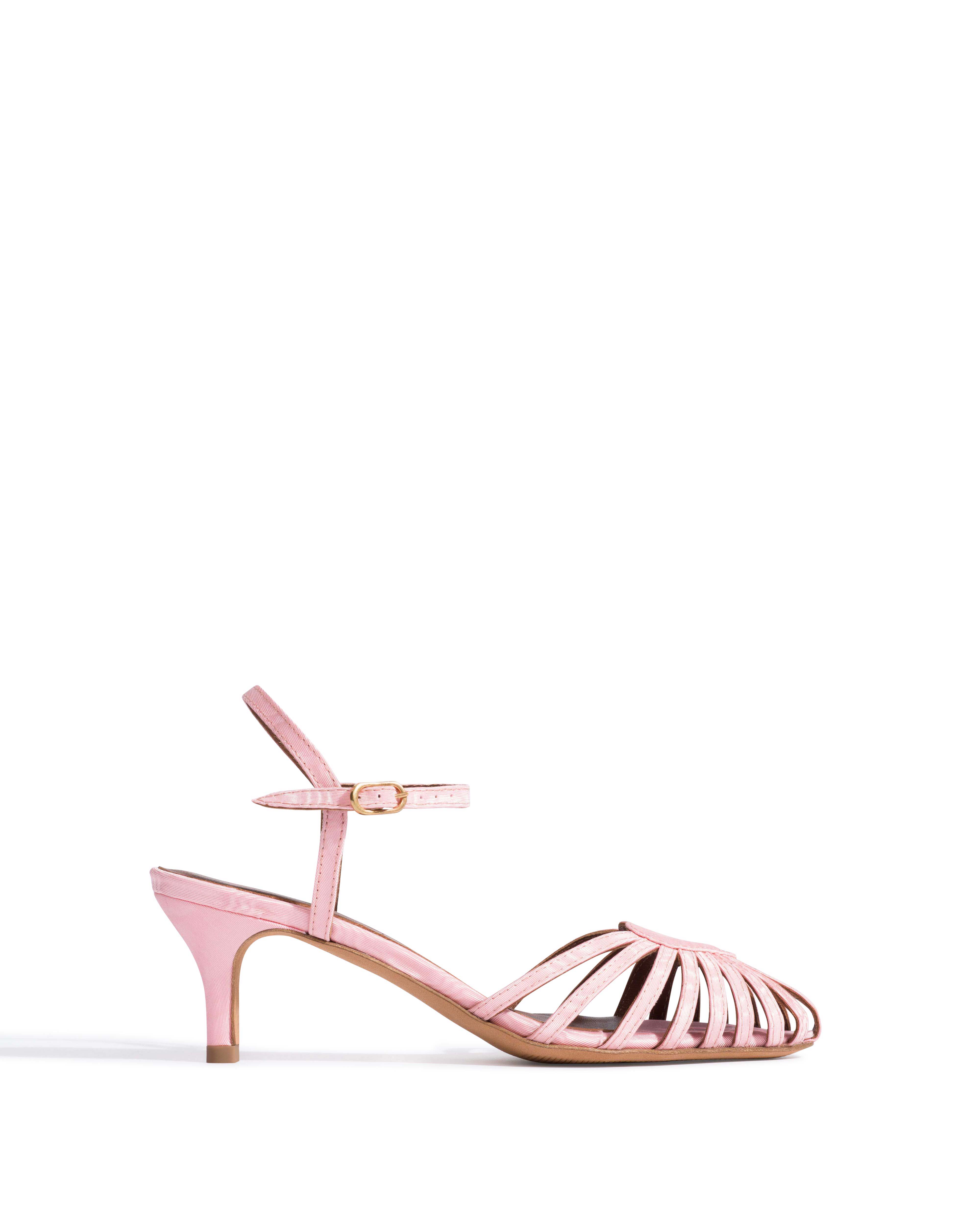 Keesha 55 Glossy moire Dreamy pink