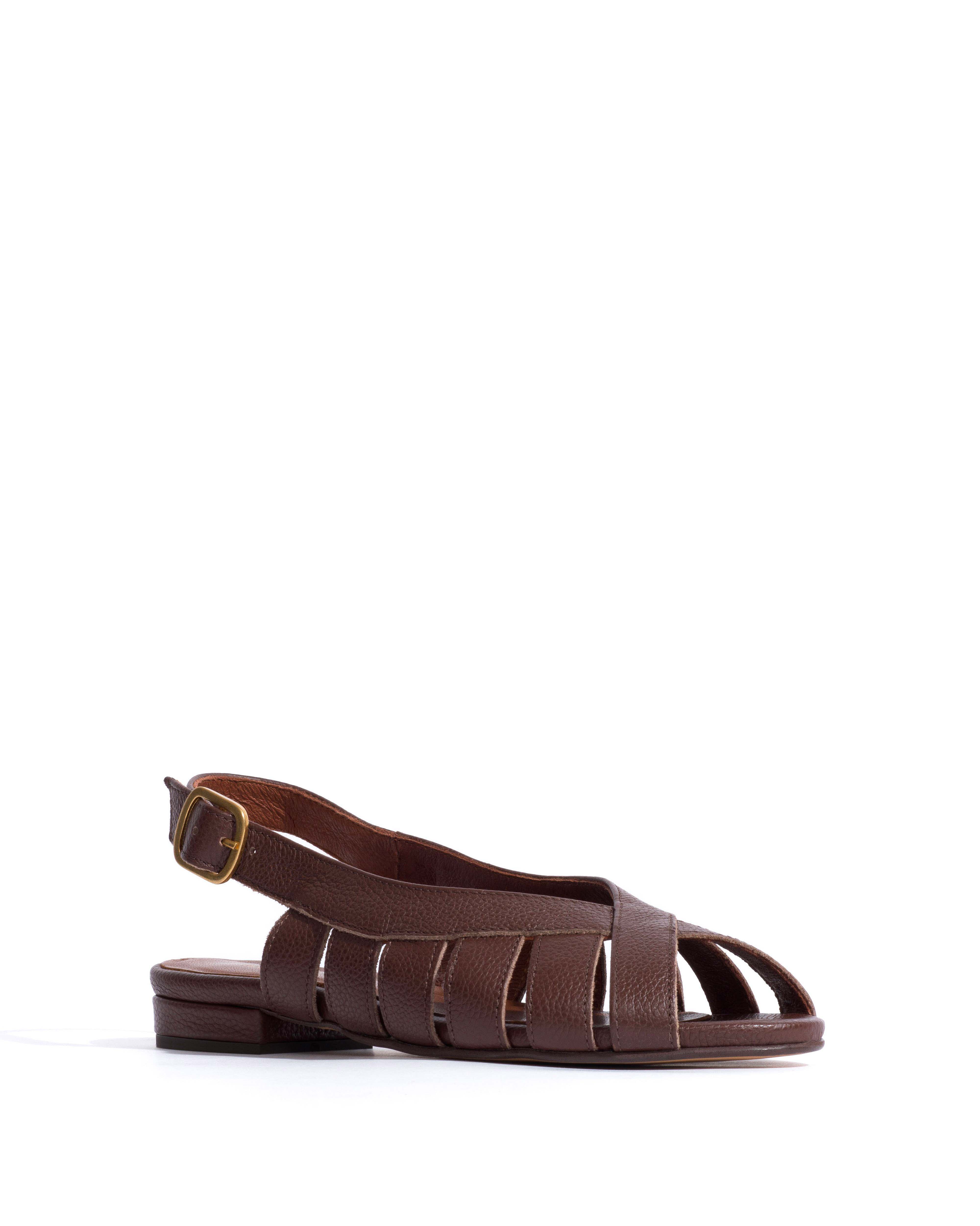 Sophie 20 Pebbled soft calf Chocolate