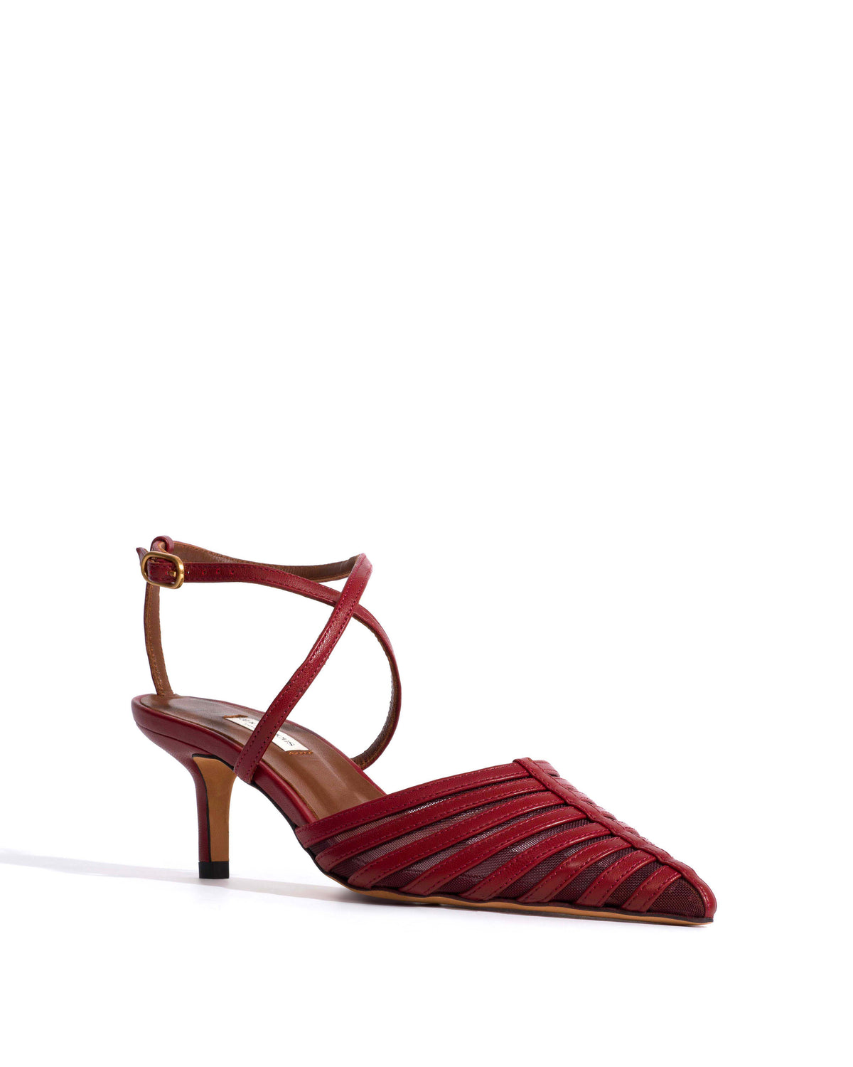 Schila mesh Shiny lamb & mesh Pomegranate