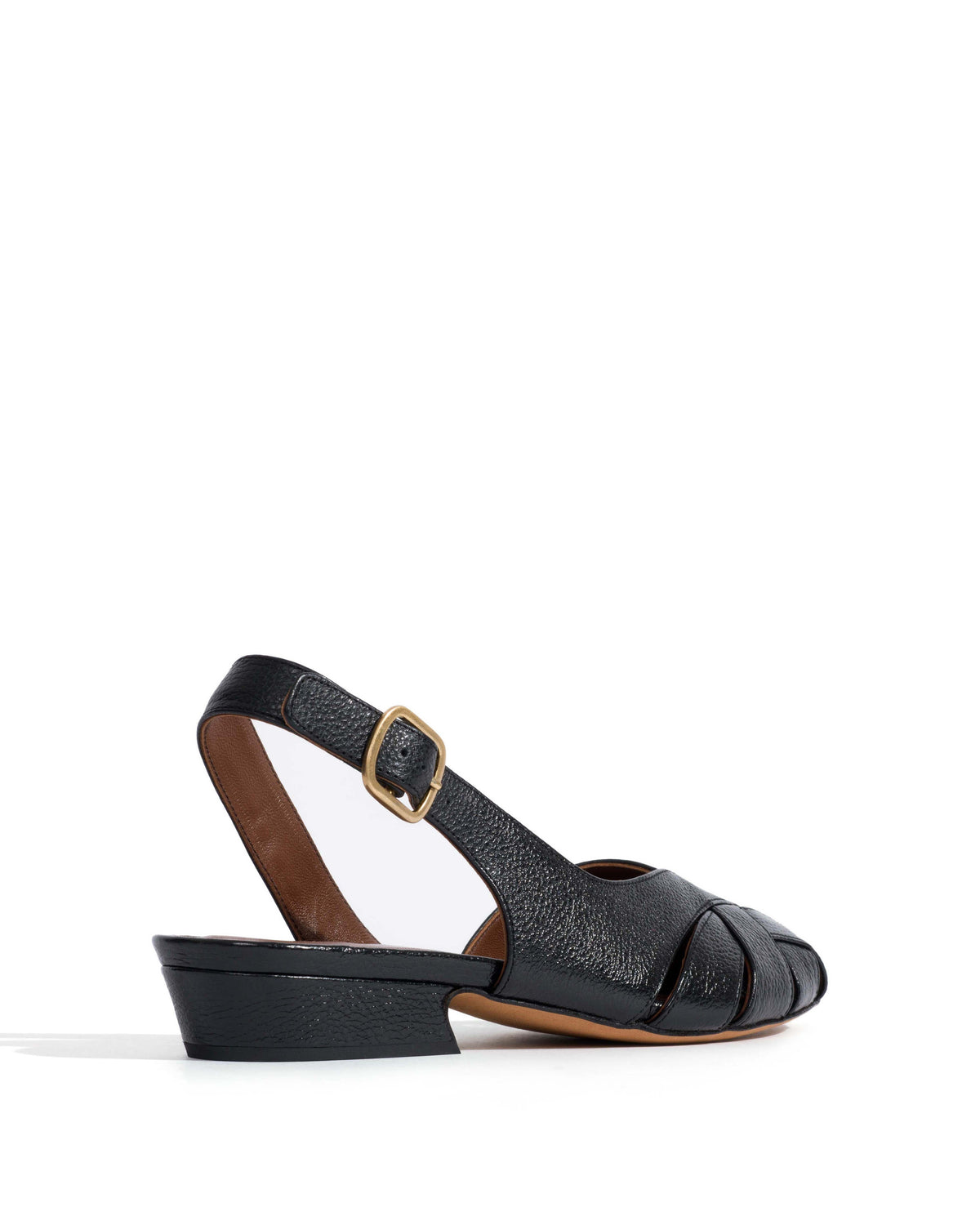 Barielle 25 Pebbled soft calf Black