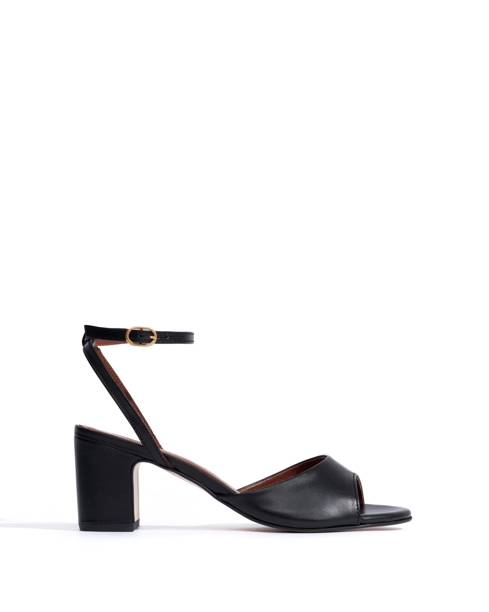 Jolie 55 Shiny lamb Black - Anonymous Copenhagen Heels