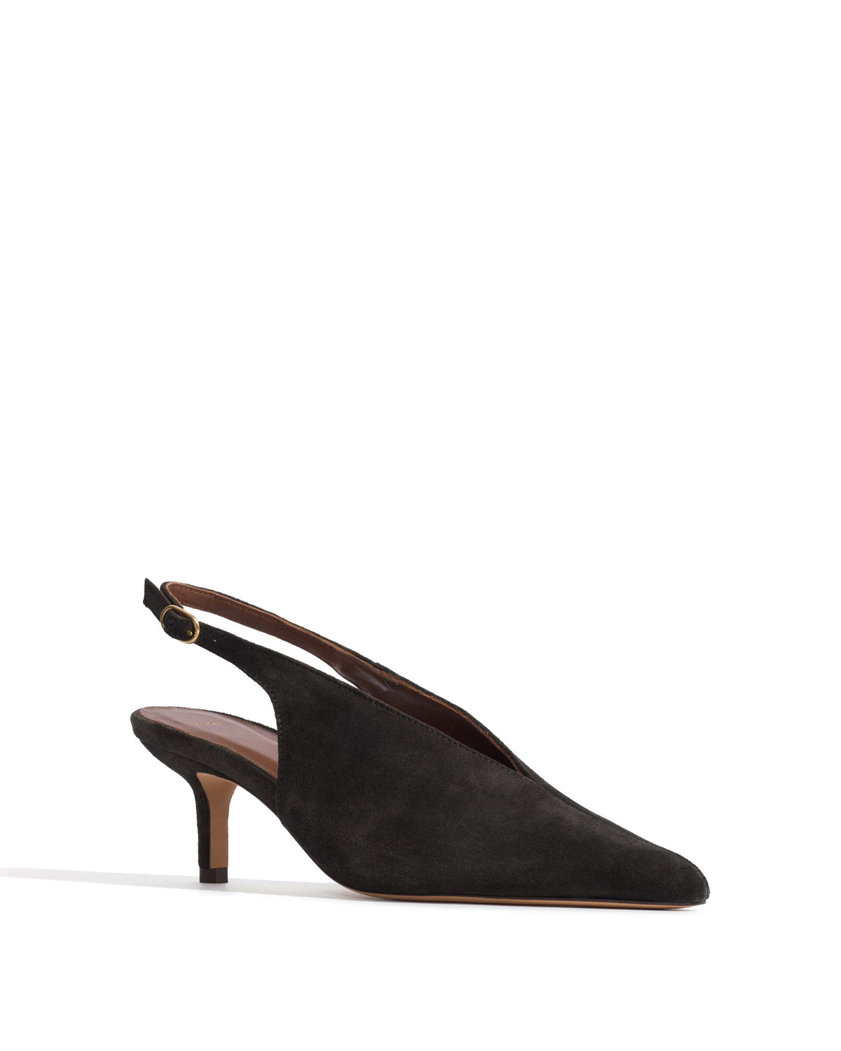 Jilliah 55 Calf suede Espresso brown