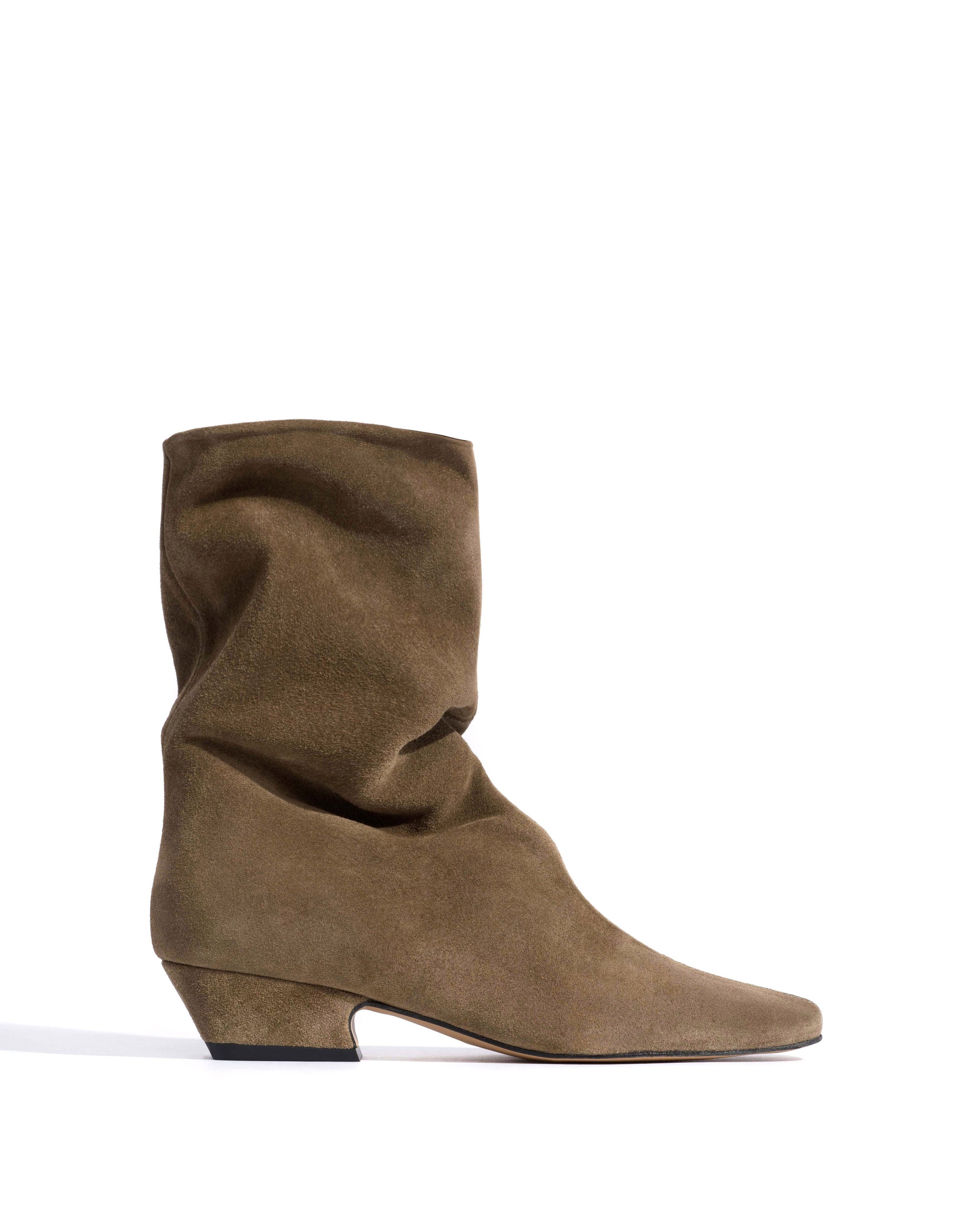 Sloan Calf suede Dried olive