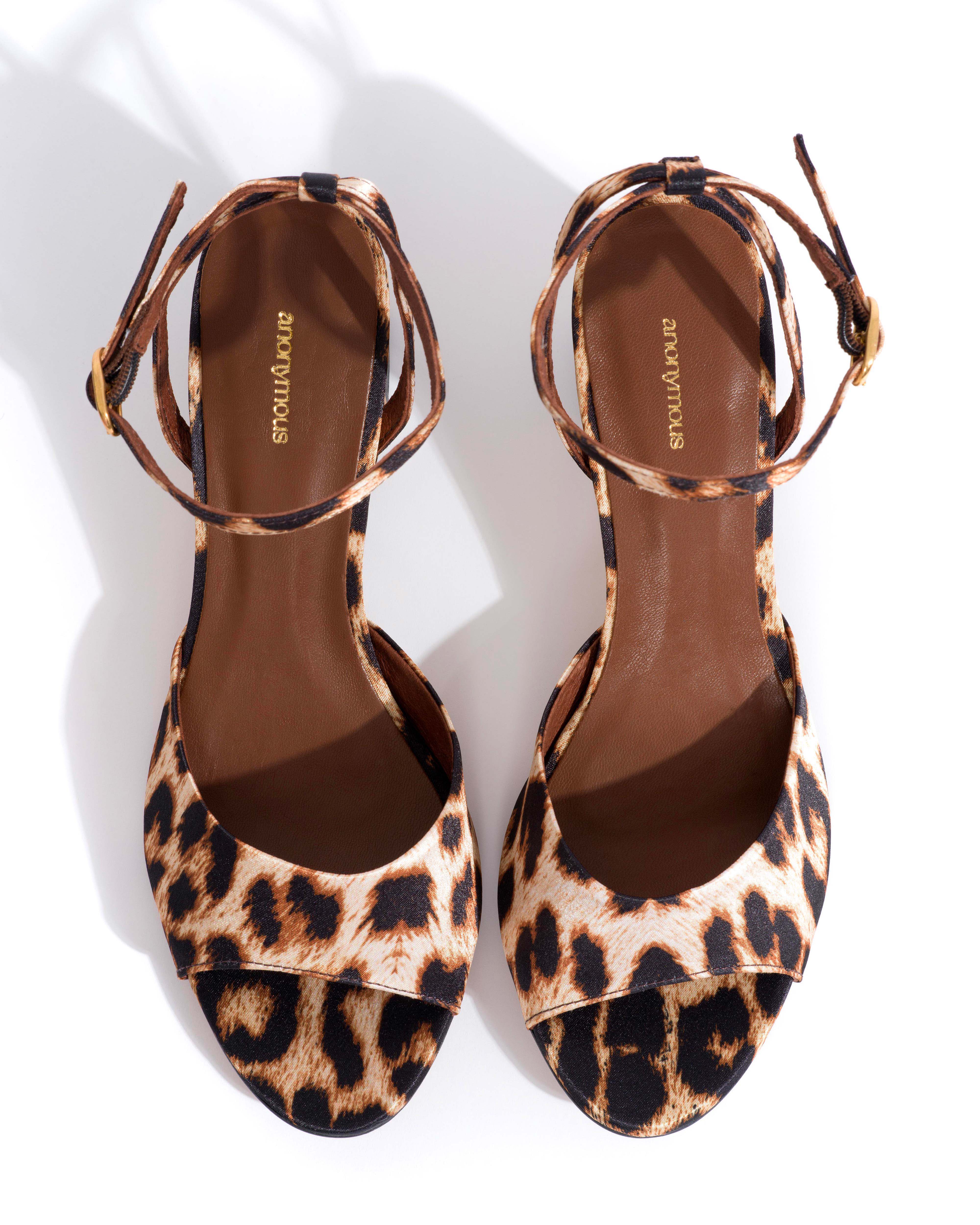 Jolie 55 Satin print Leopard