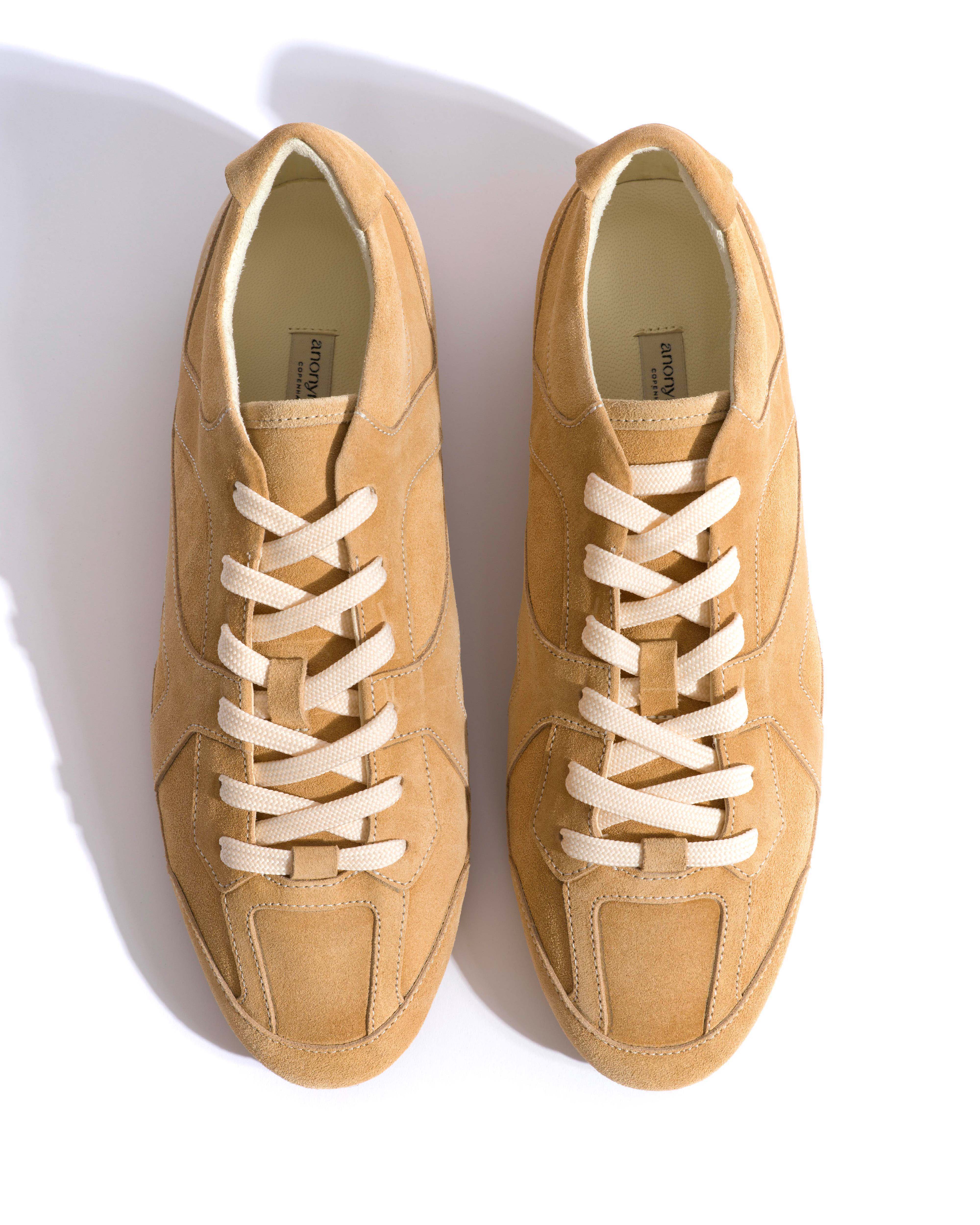 Sneakerina Calf suede Creamy sand