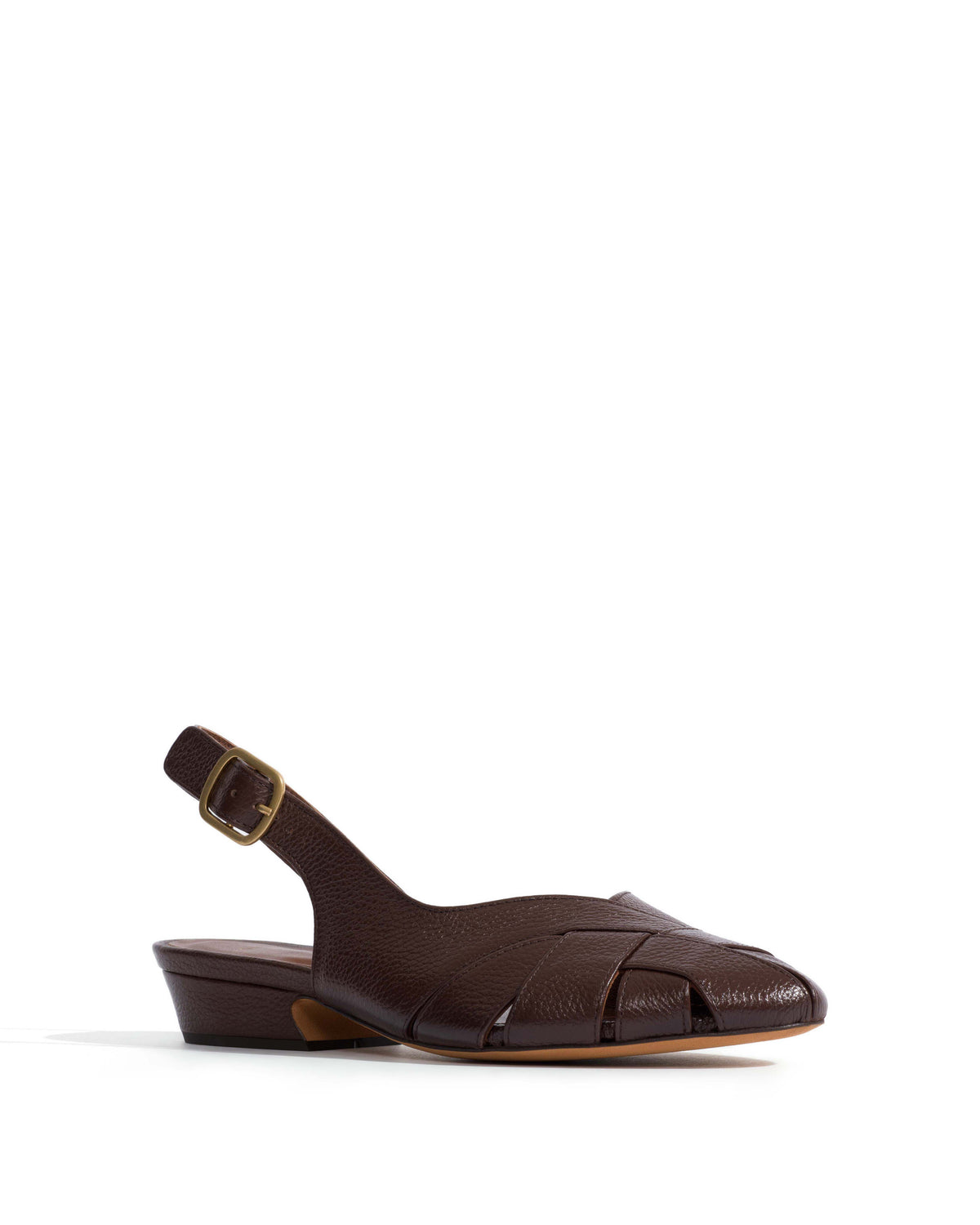 Barielle 25 Pebbled soft calf Chocolate