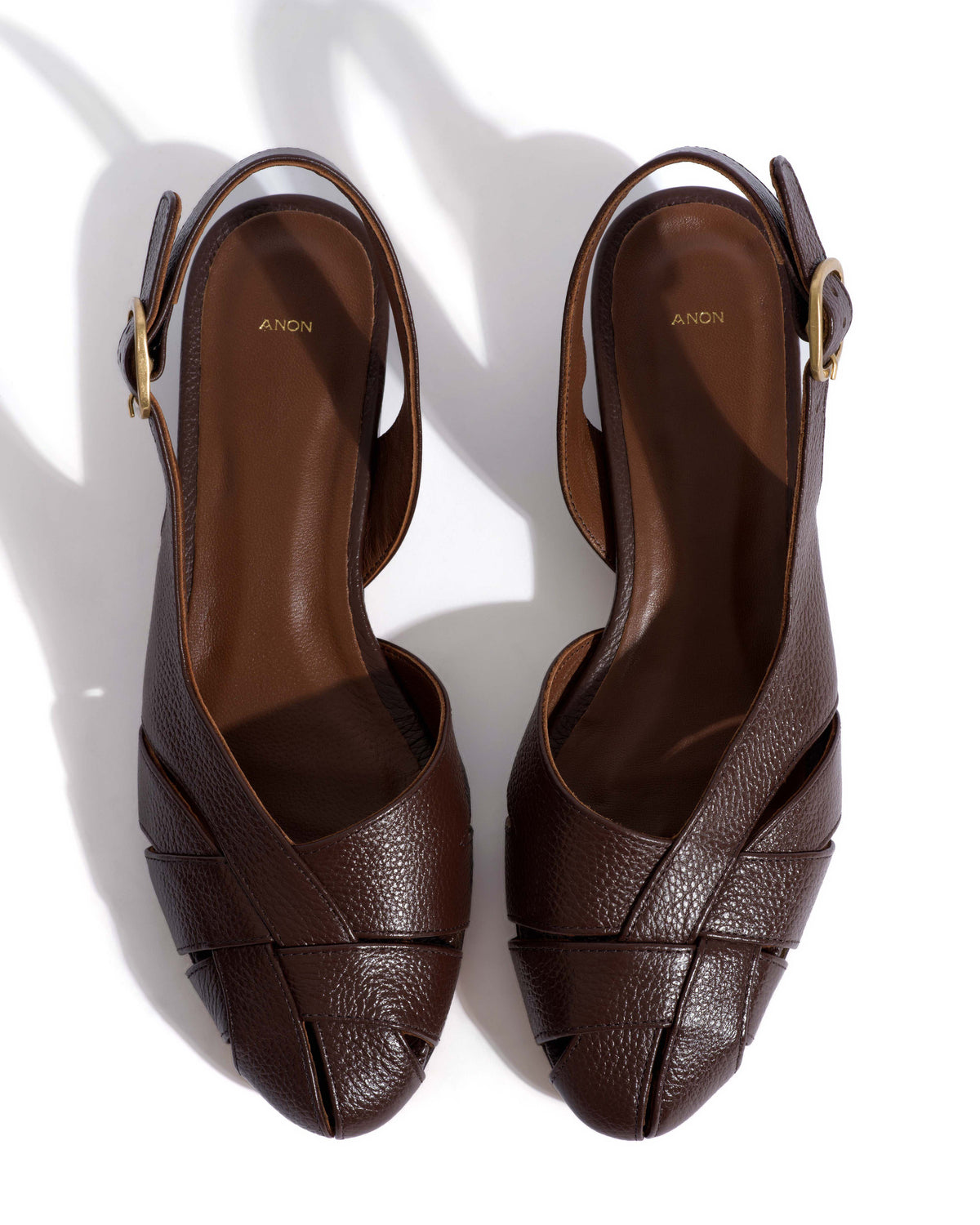 Barielle 25 Pebbled soft calf Chocolate