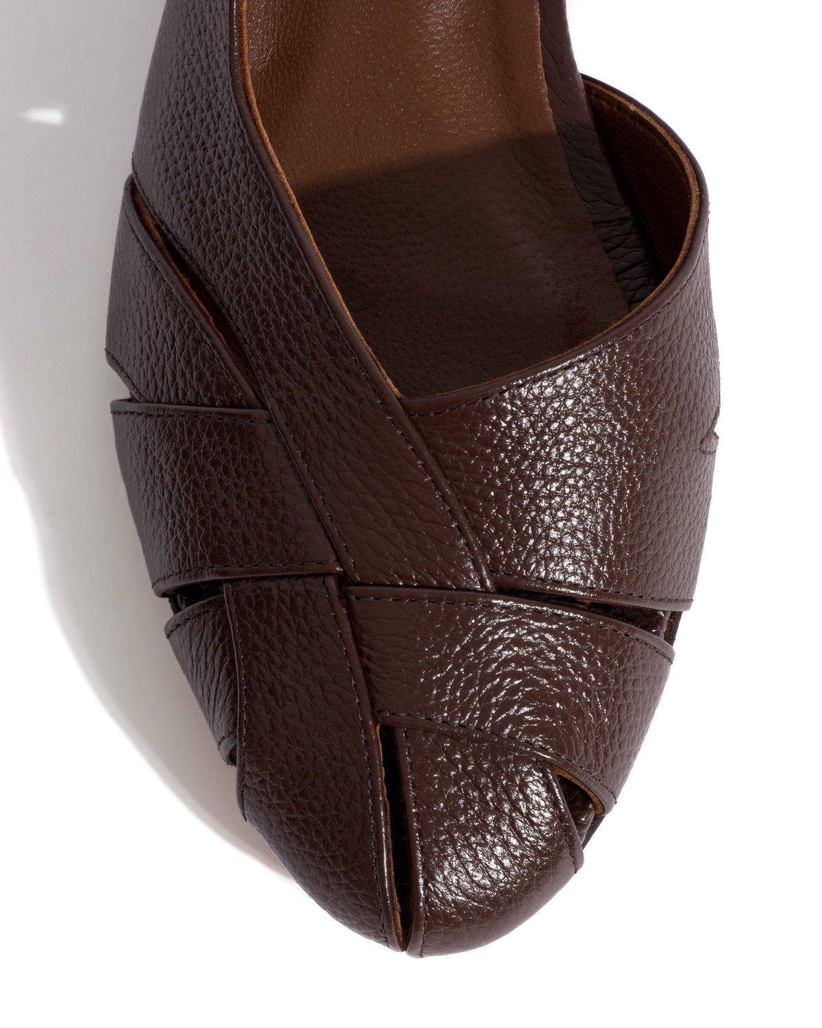 Barielle 25 Pebbled soft calf Chocolate