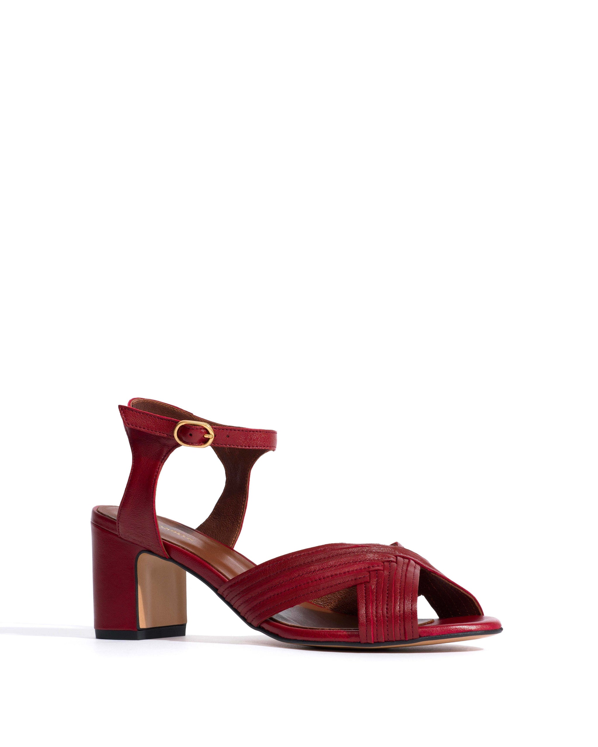 Niabi 50 Shiny lamb Pomegranate - Anonymous Copenhagen Heels
