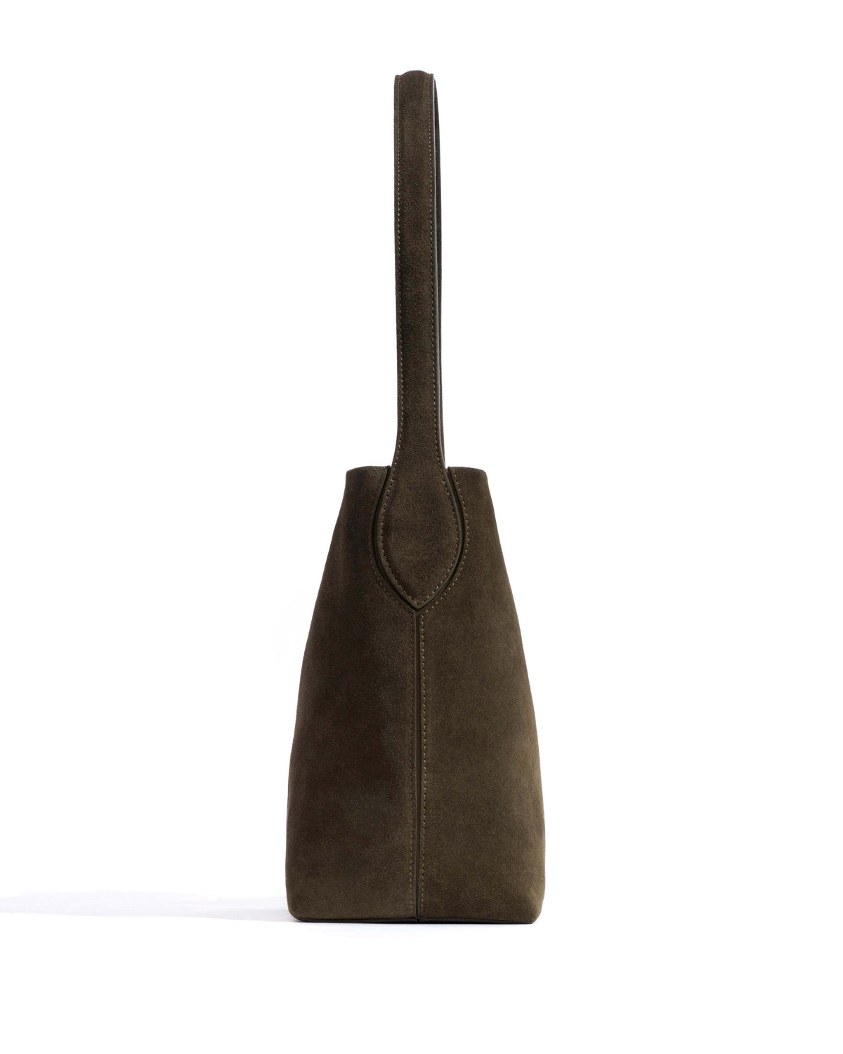 Versa petite bag Calf suede Moss green