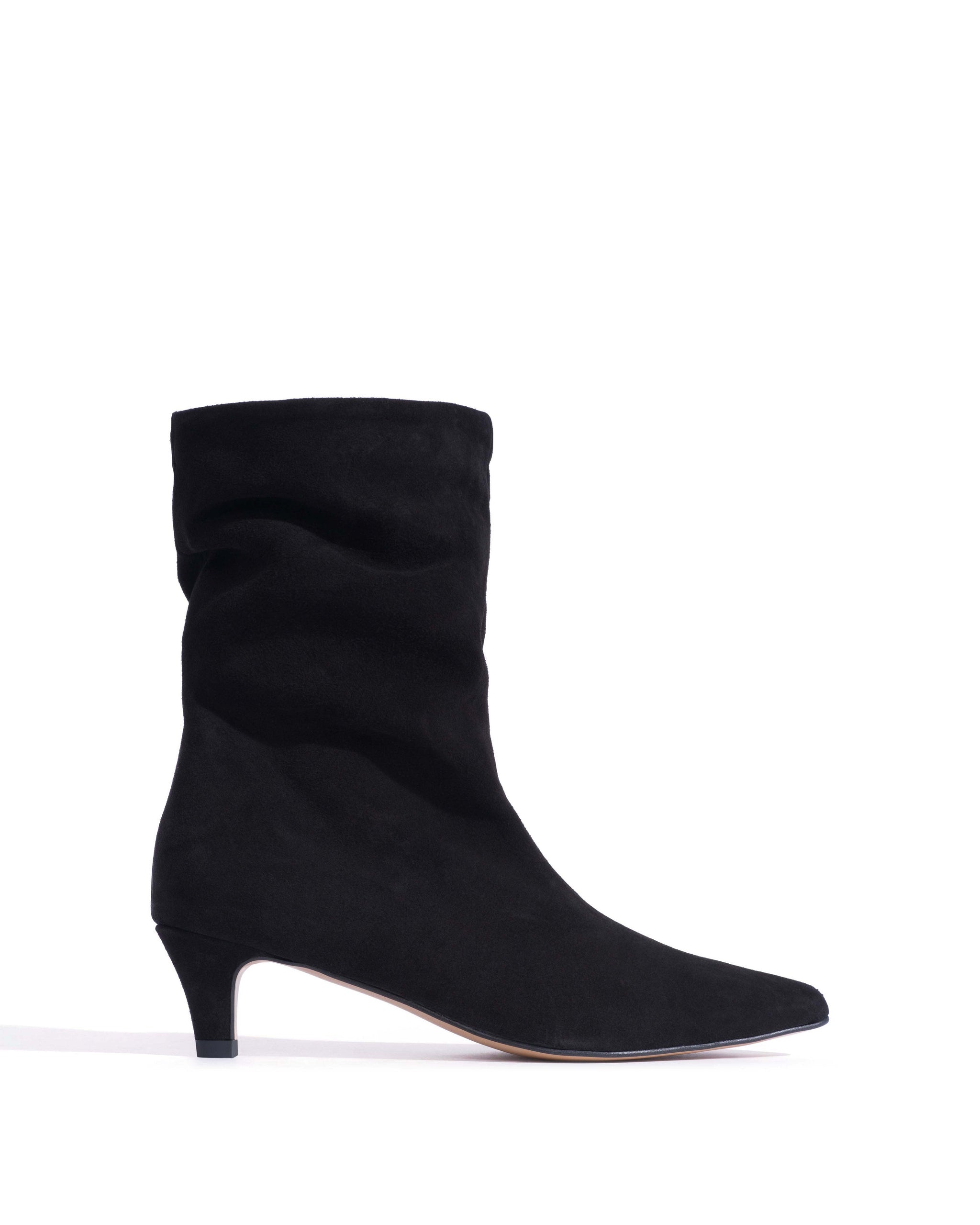 Vully 40 Calf suede Black