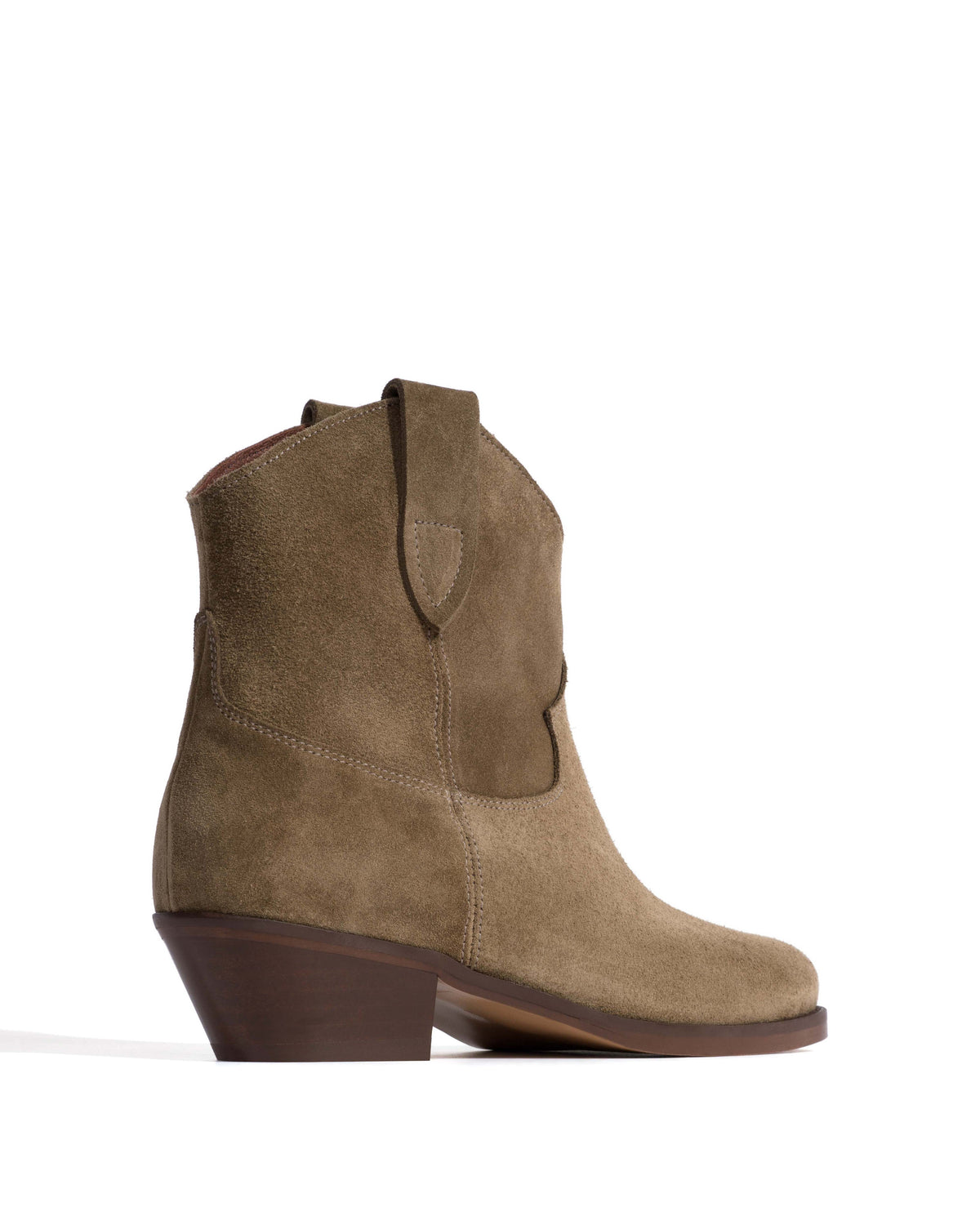 Mandall Calf suede Dried olive
