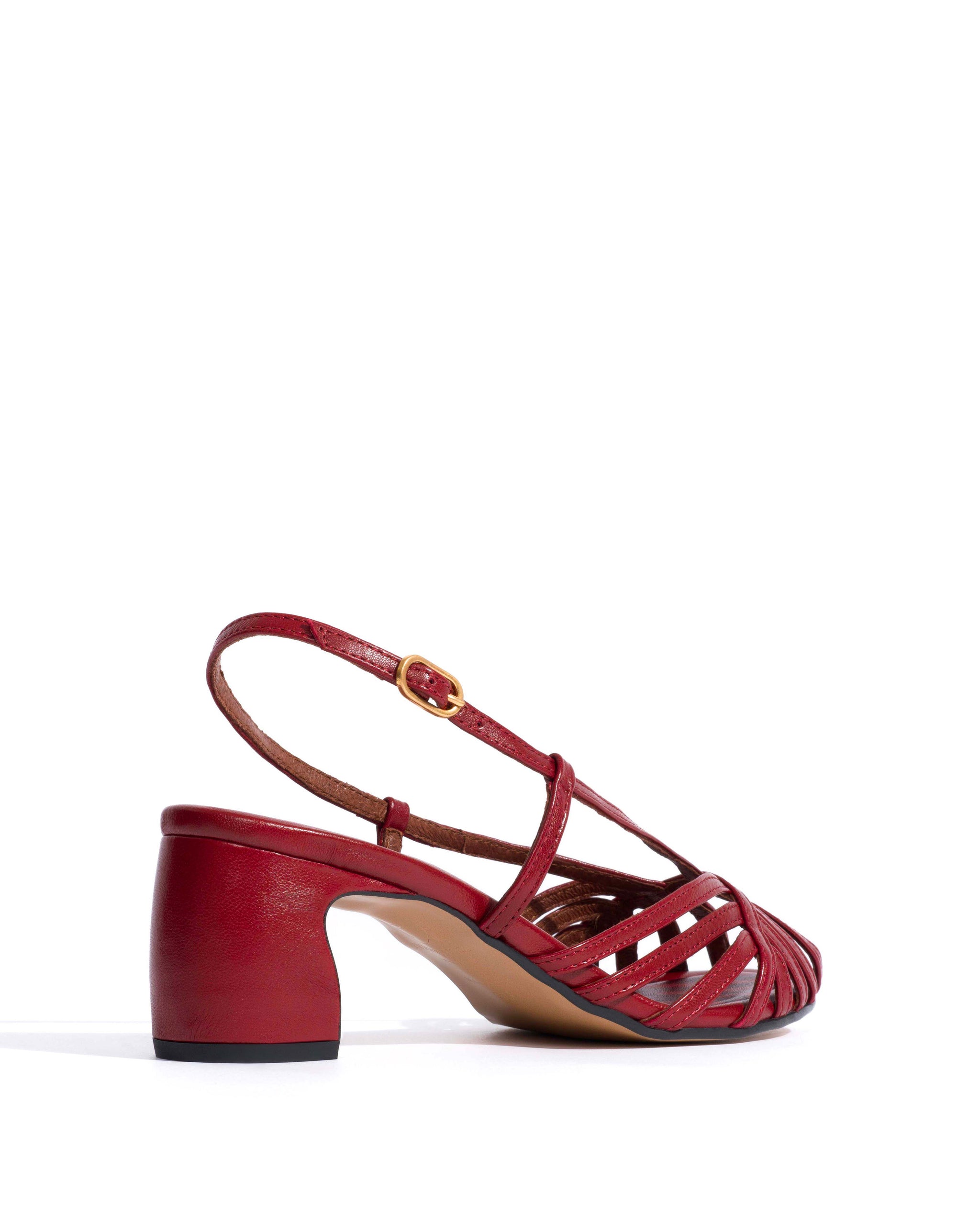 Briddie 50 Shiny lamb Pomegranate - Anonymous Copenhagen Shoes