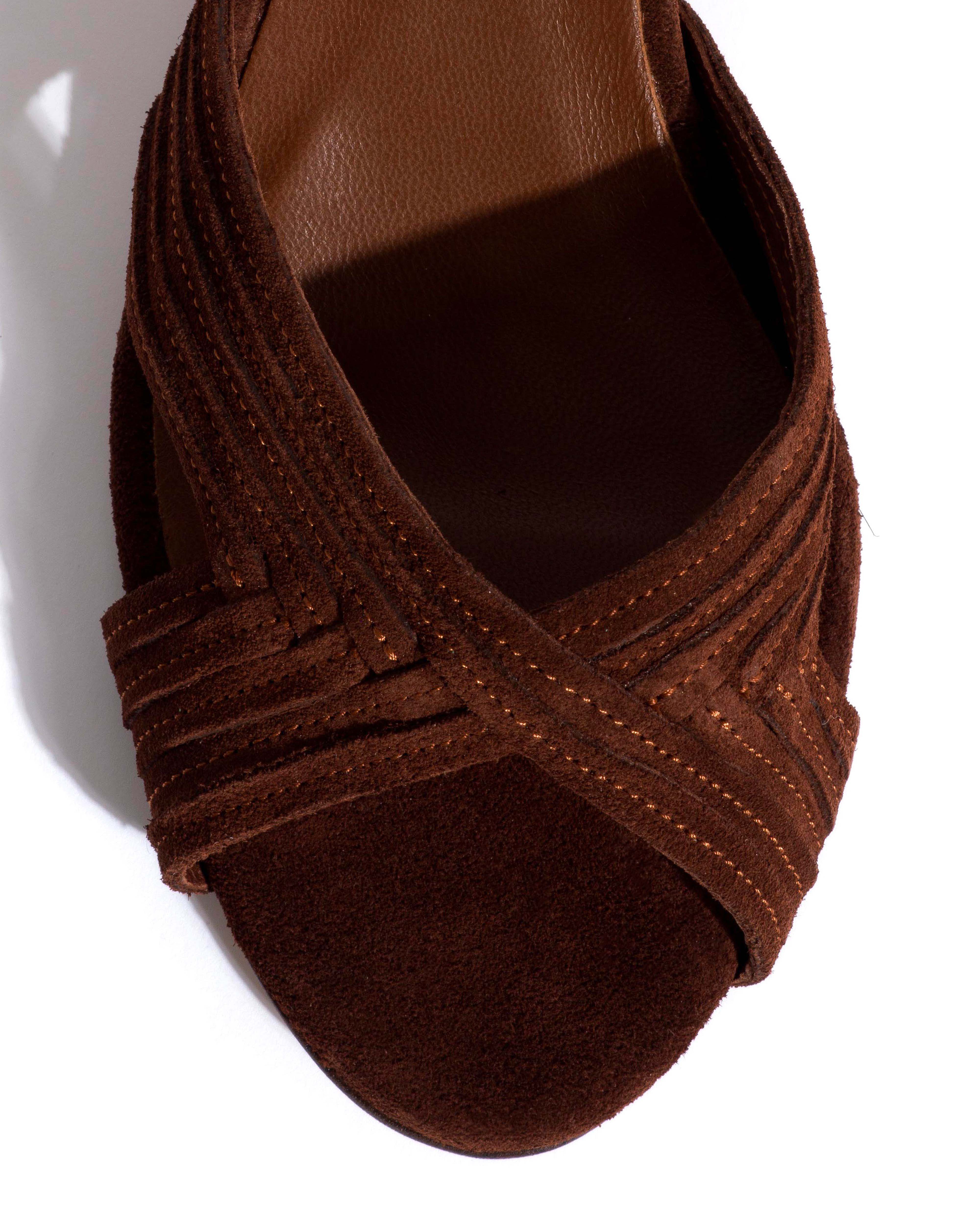 Niabi 50 Calf suede Chocolate