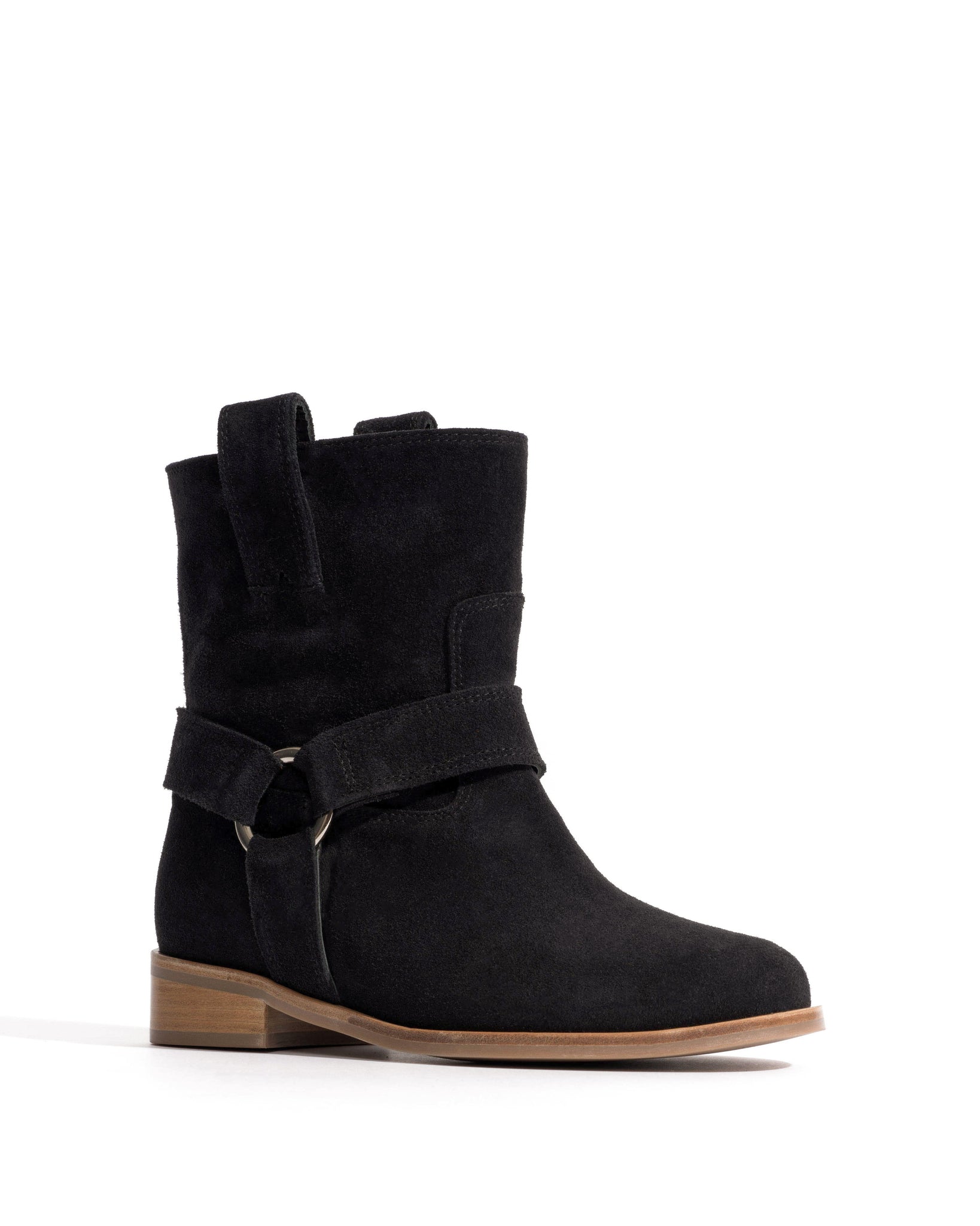 Rhider Calf suede Off black - Anonymous Copenhagen Ankle boots
