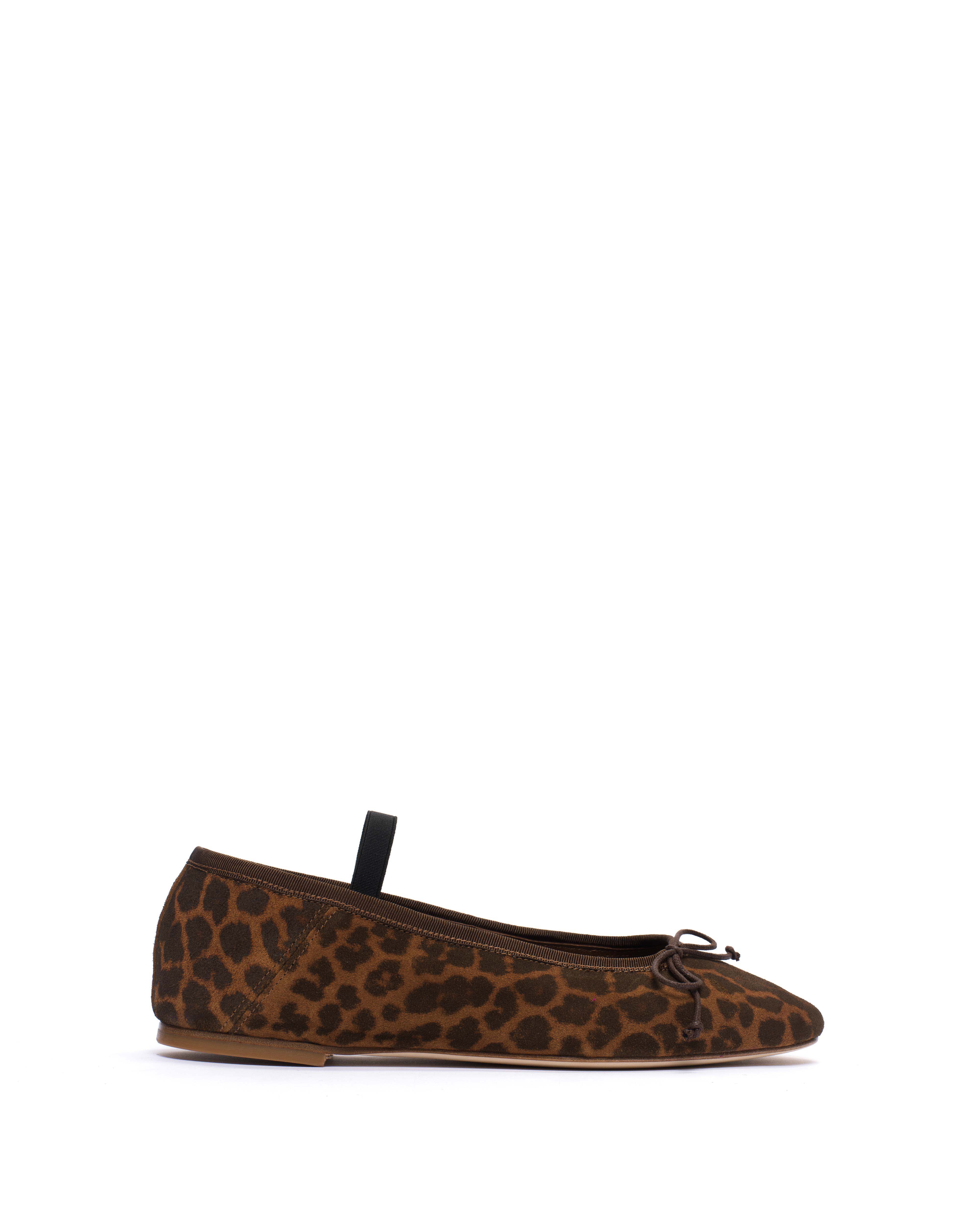 Rhina Calf suede print Leopard