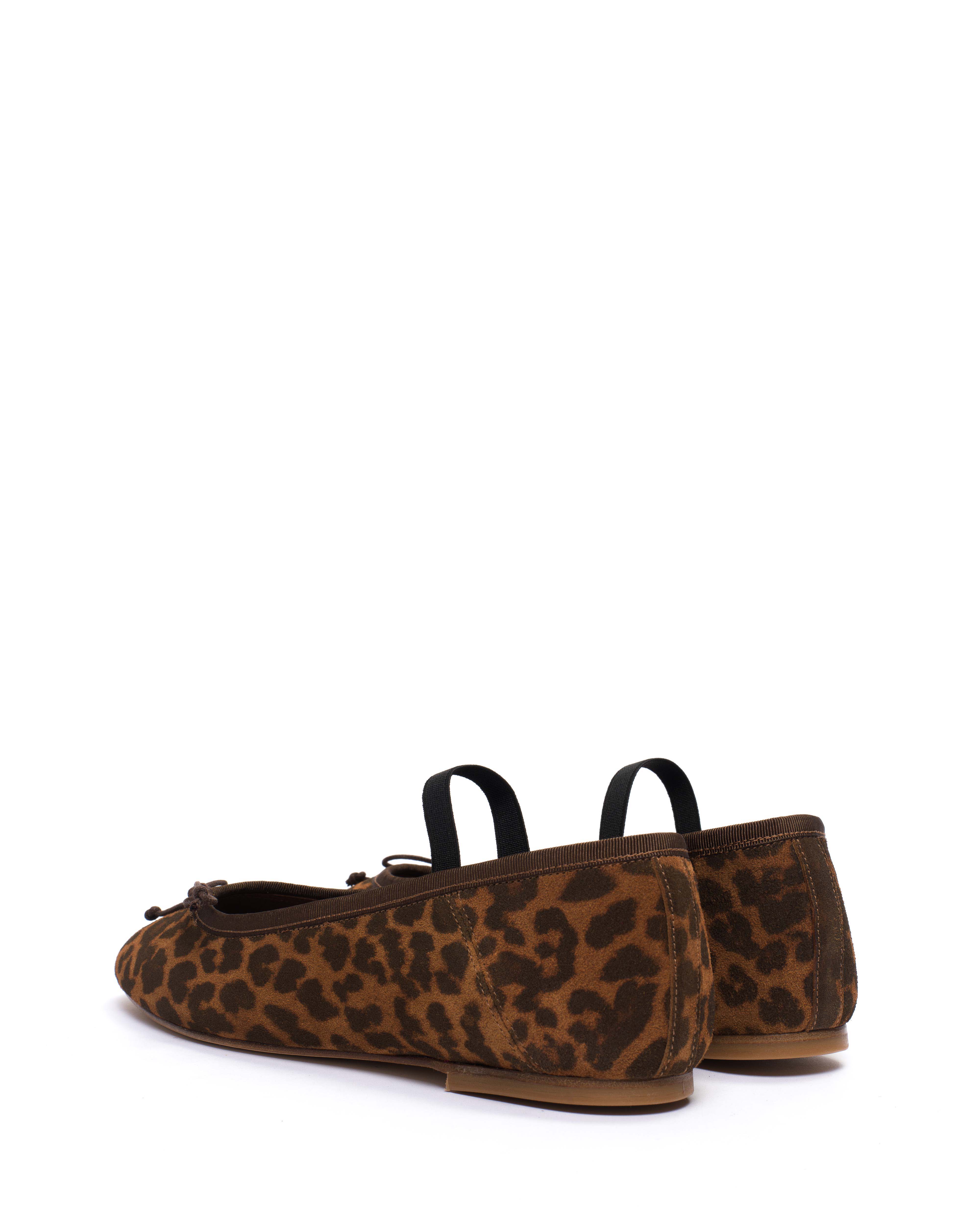 Rhina Calf suede print Leopard