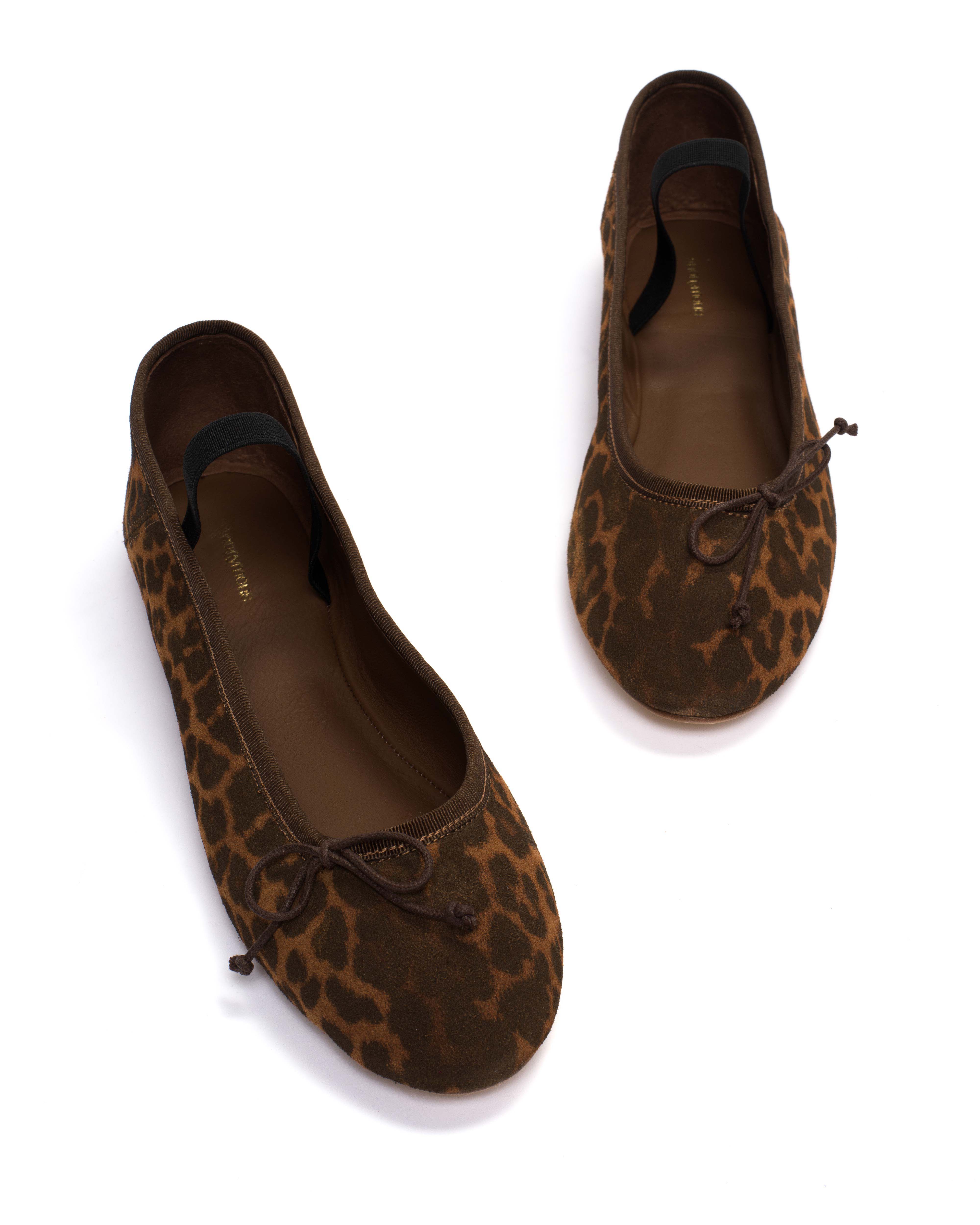 Rhina Calf suede print Leopard