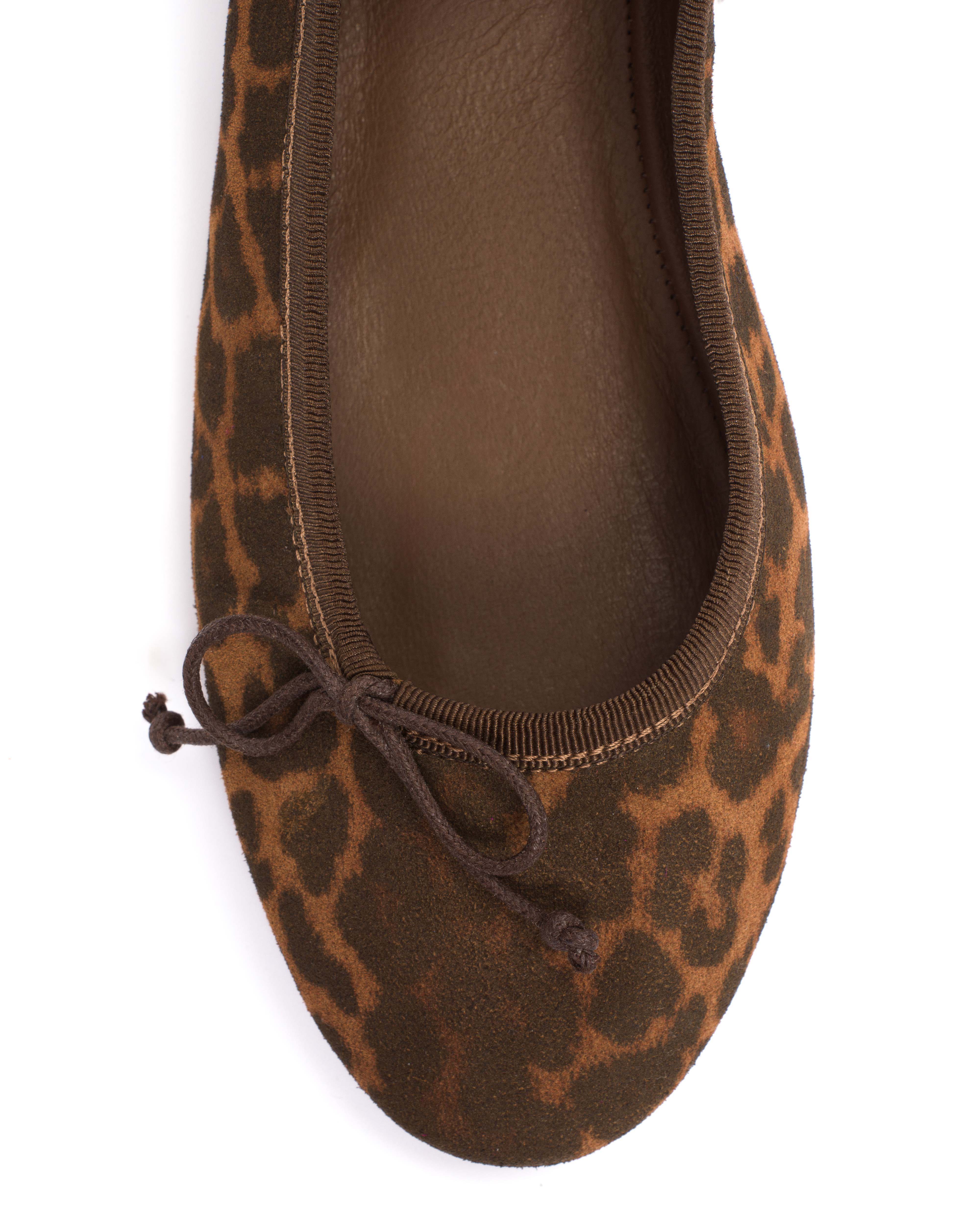 Rhina Calf suede print Leopard