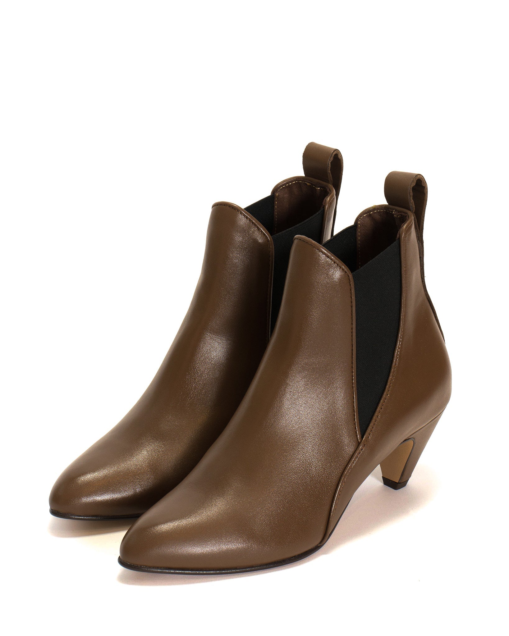Rikley Soft calf Dark taupe