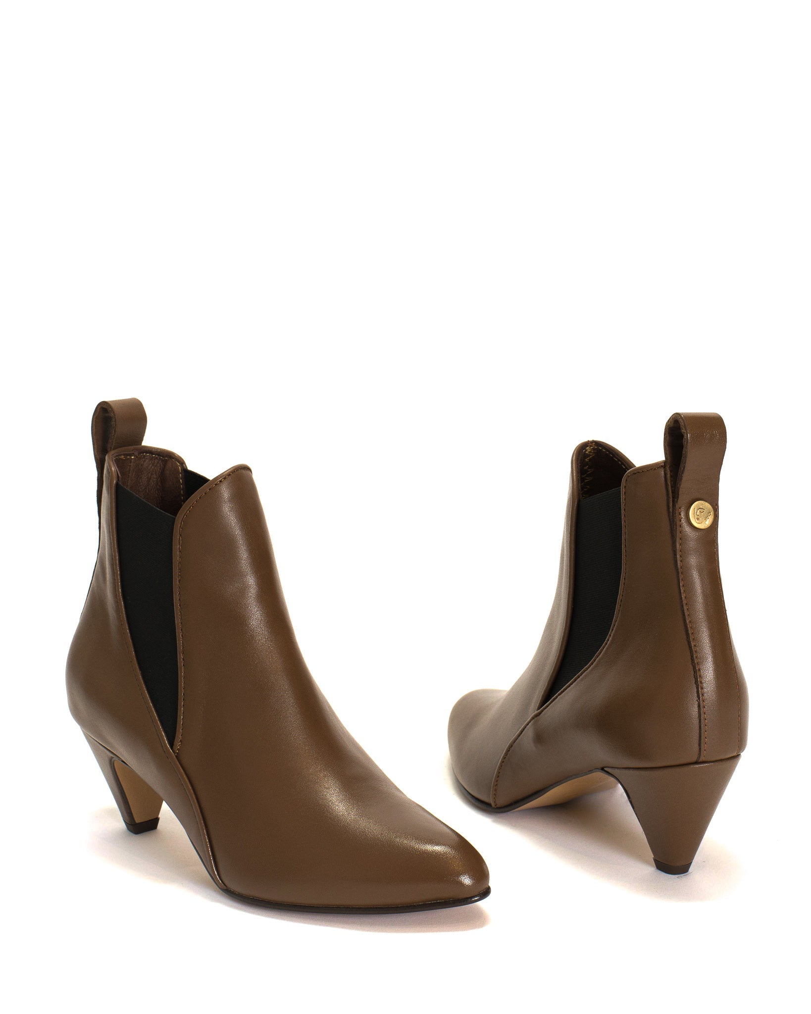 Rikley Soft calf Dark taupe