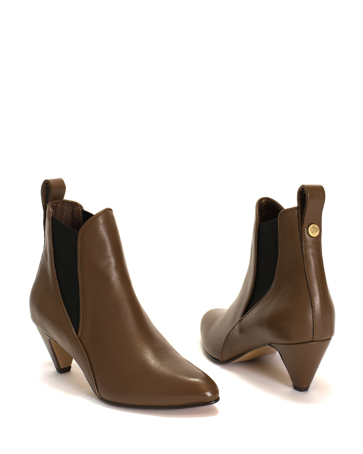 Rikley Soft calf Dark taupe