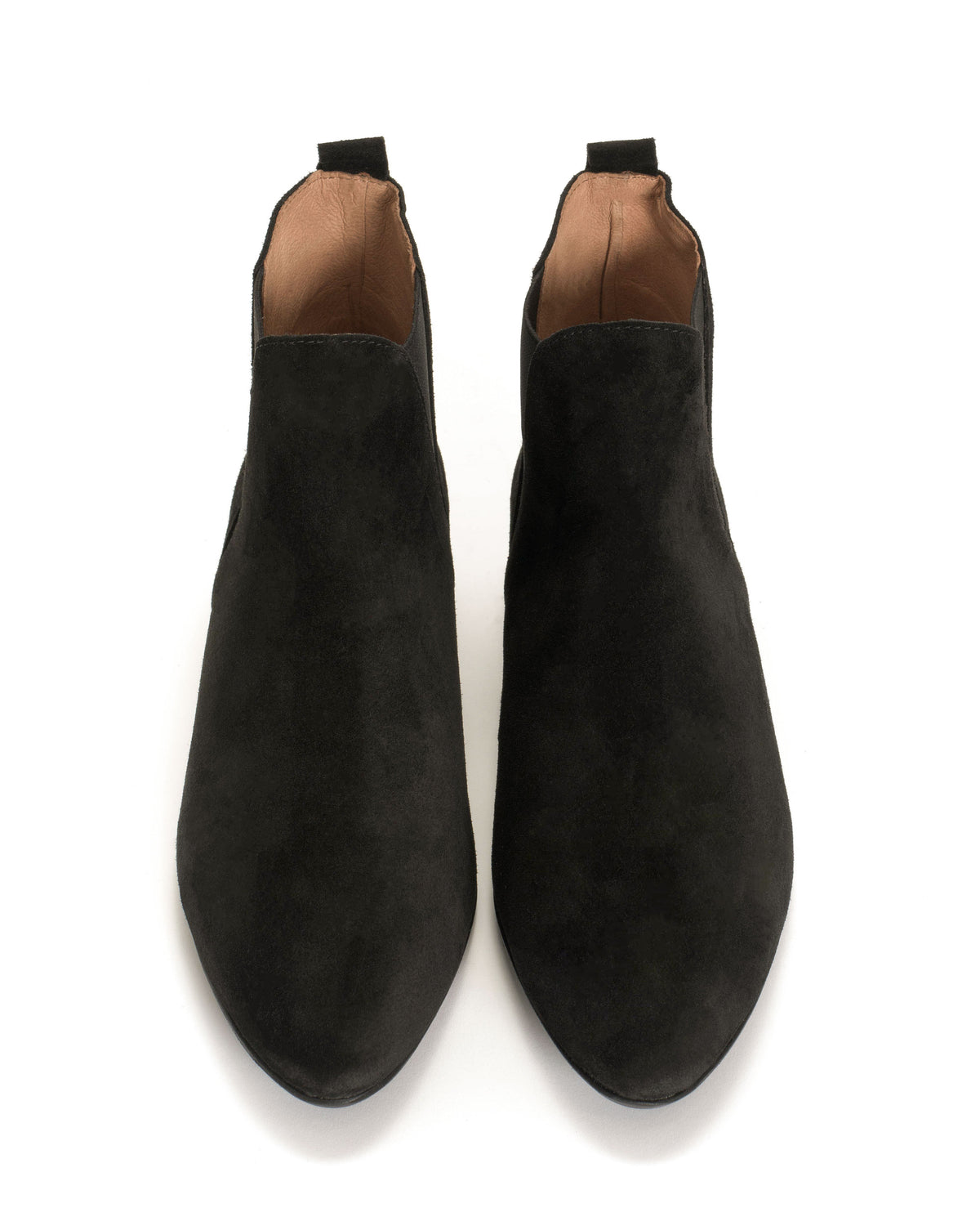 Rita Calf suede Black